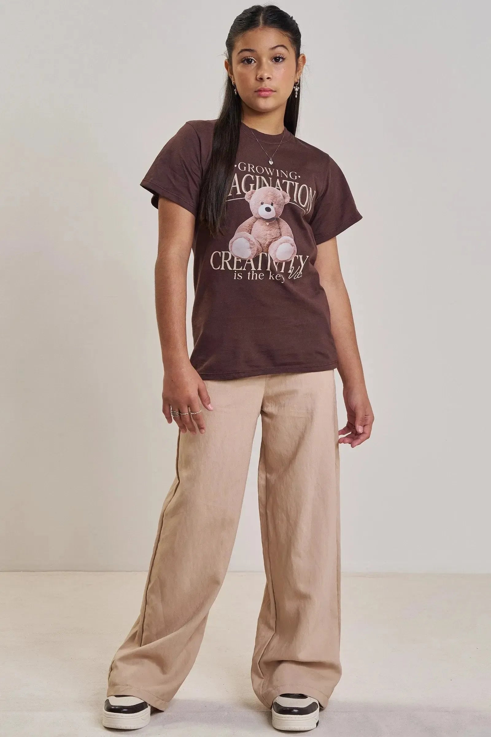 Calça em Alfaiataria Marant 89439 Vic&Vicky Teen Menina