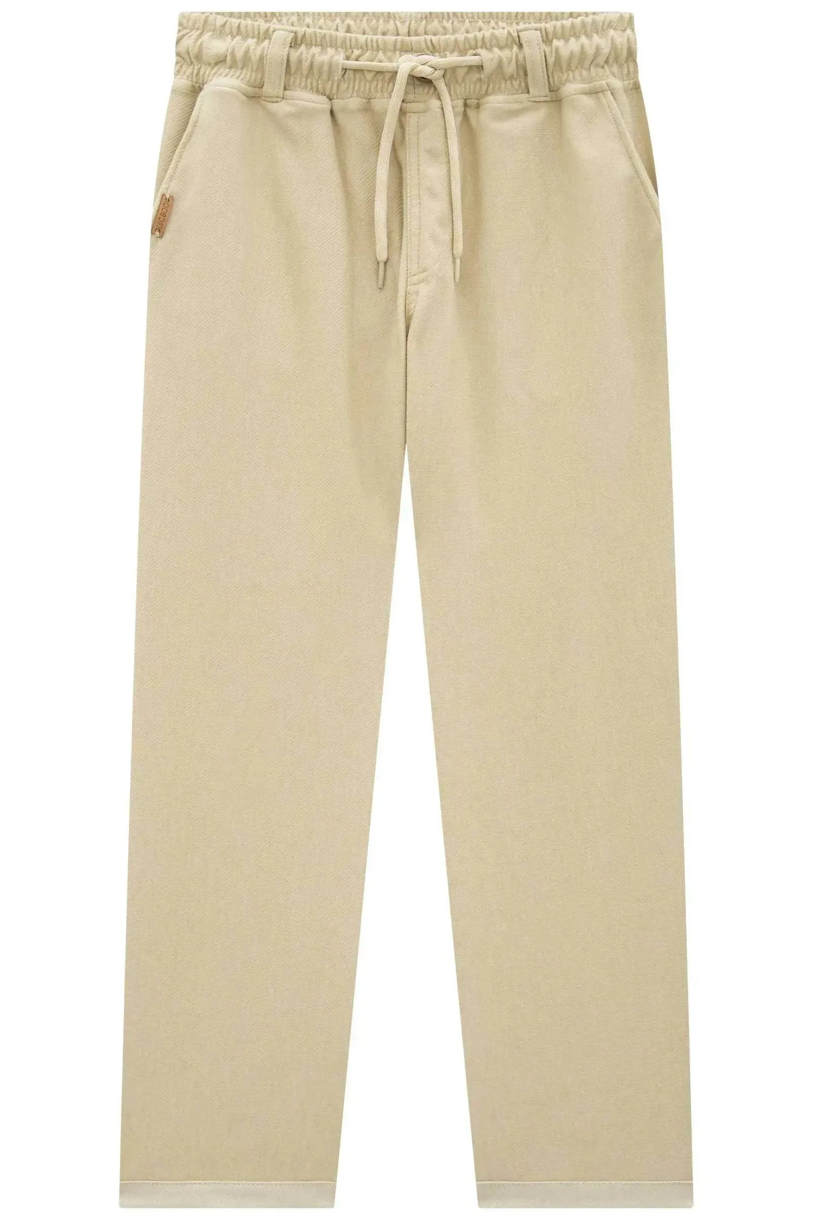 Calça em Cotton Jeans com Elastano 95692 LucBoo Infantil Menino