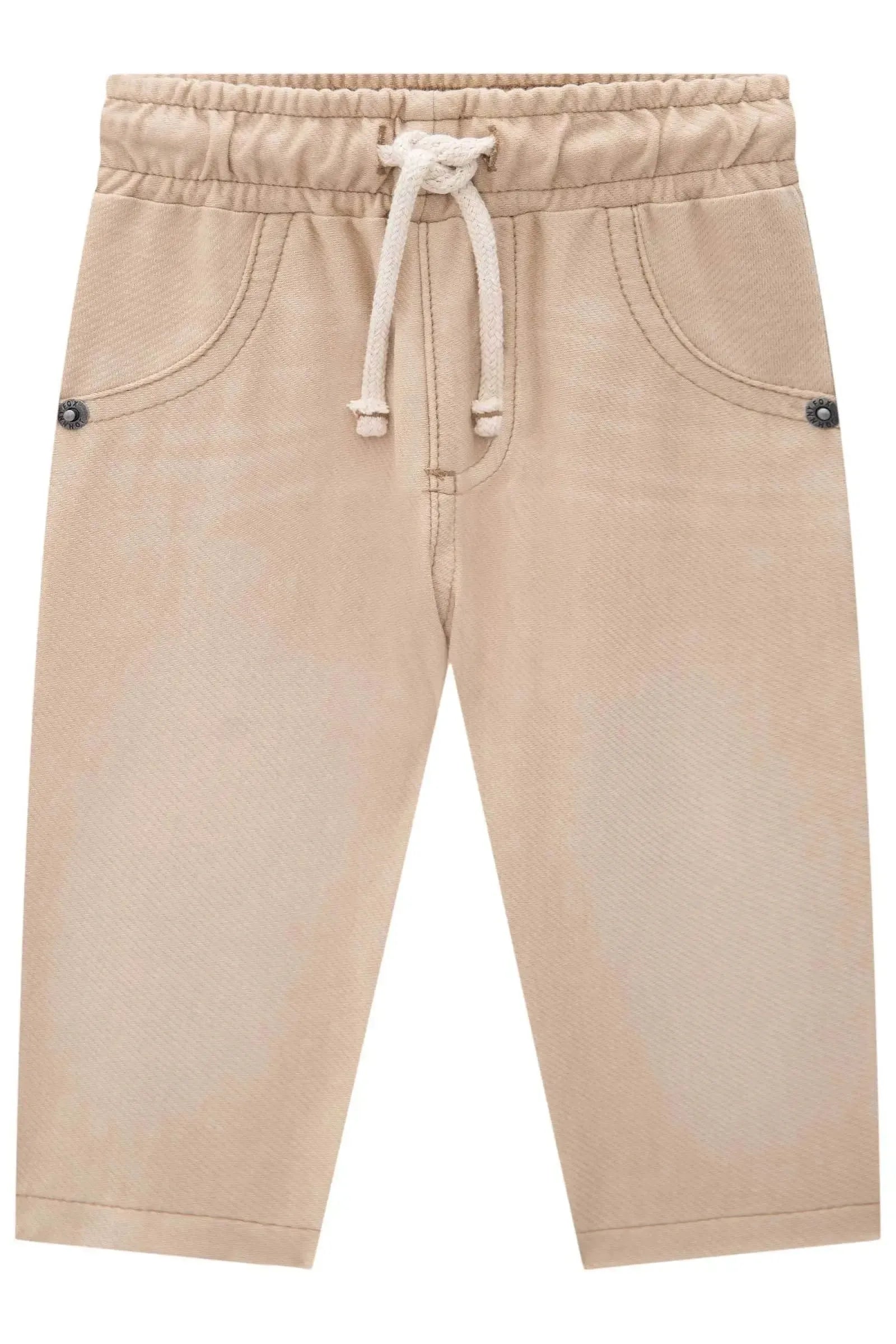 Calça em Cotton Jeans com Elastano 84262 Johnny Fox Bebê Menino