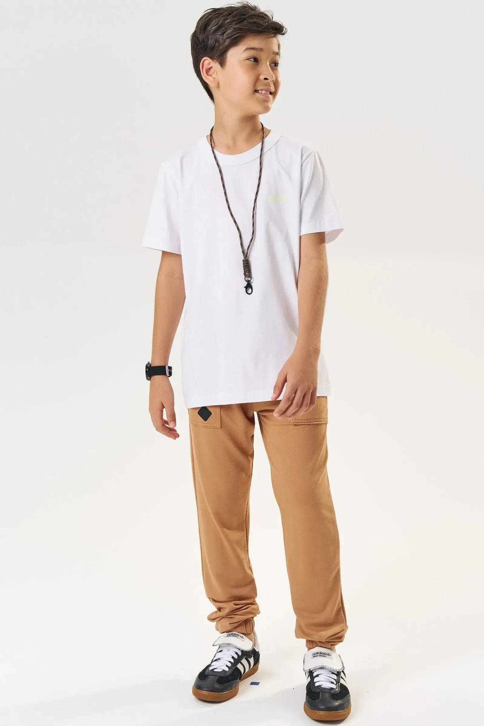 Calça em Molevisco 85061 Johnny Fox Teen Menino
