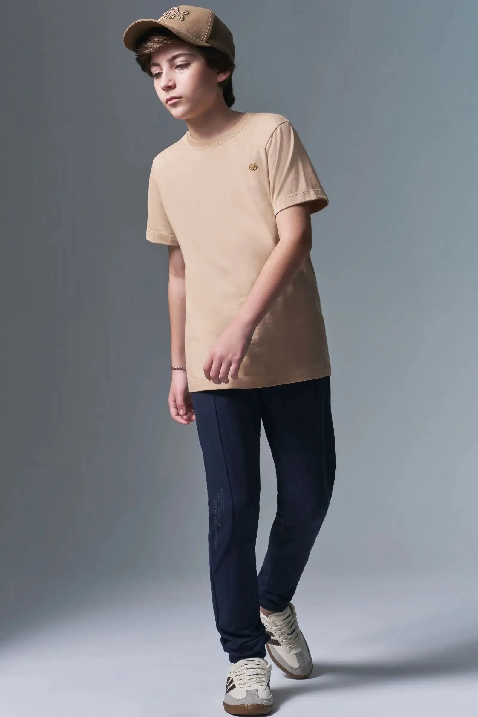 Calça em Molevisco com Elastano 97304 Johnny Fox Teen Menino