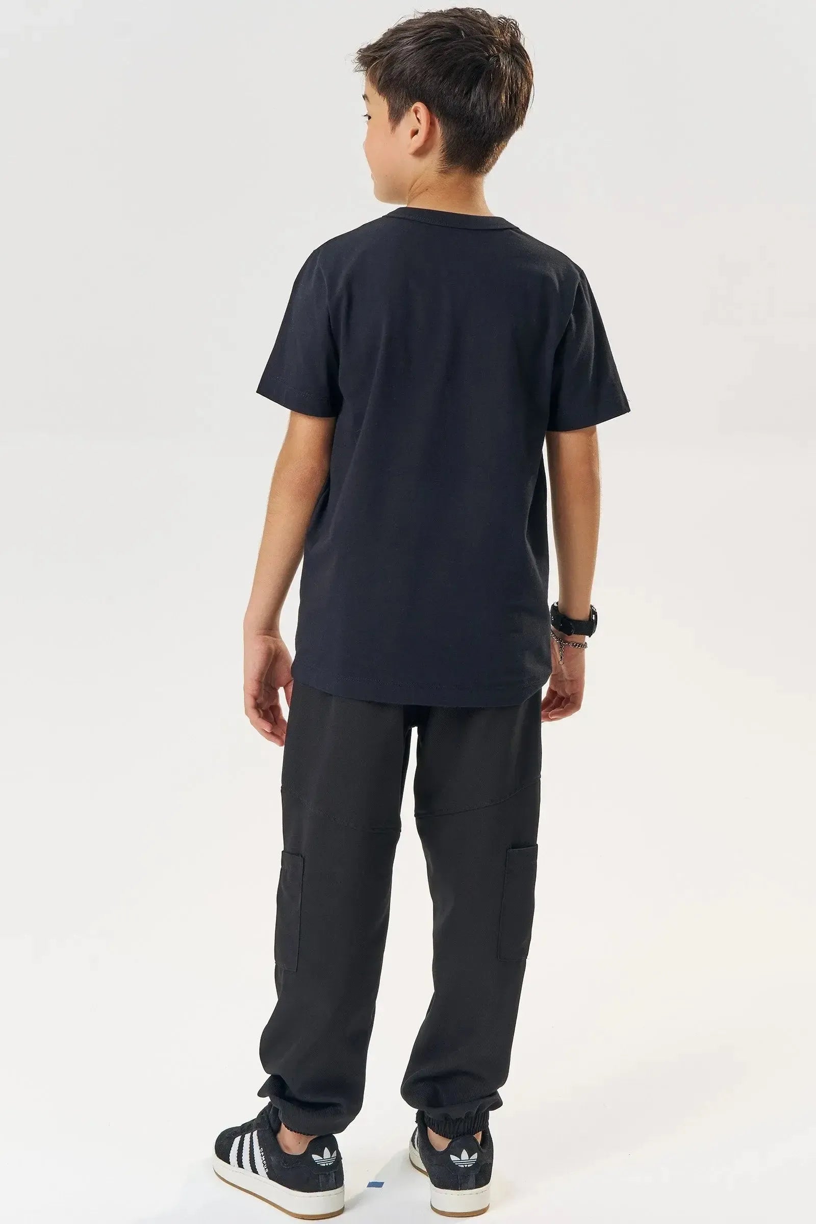 Calça em Nylon Hidronatic Twill com Elastano 84356 Johnny Fox Teen Menino