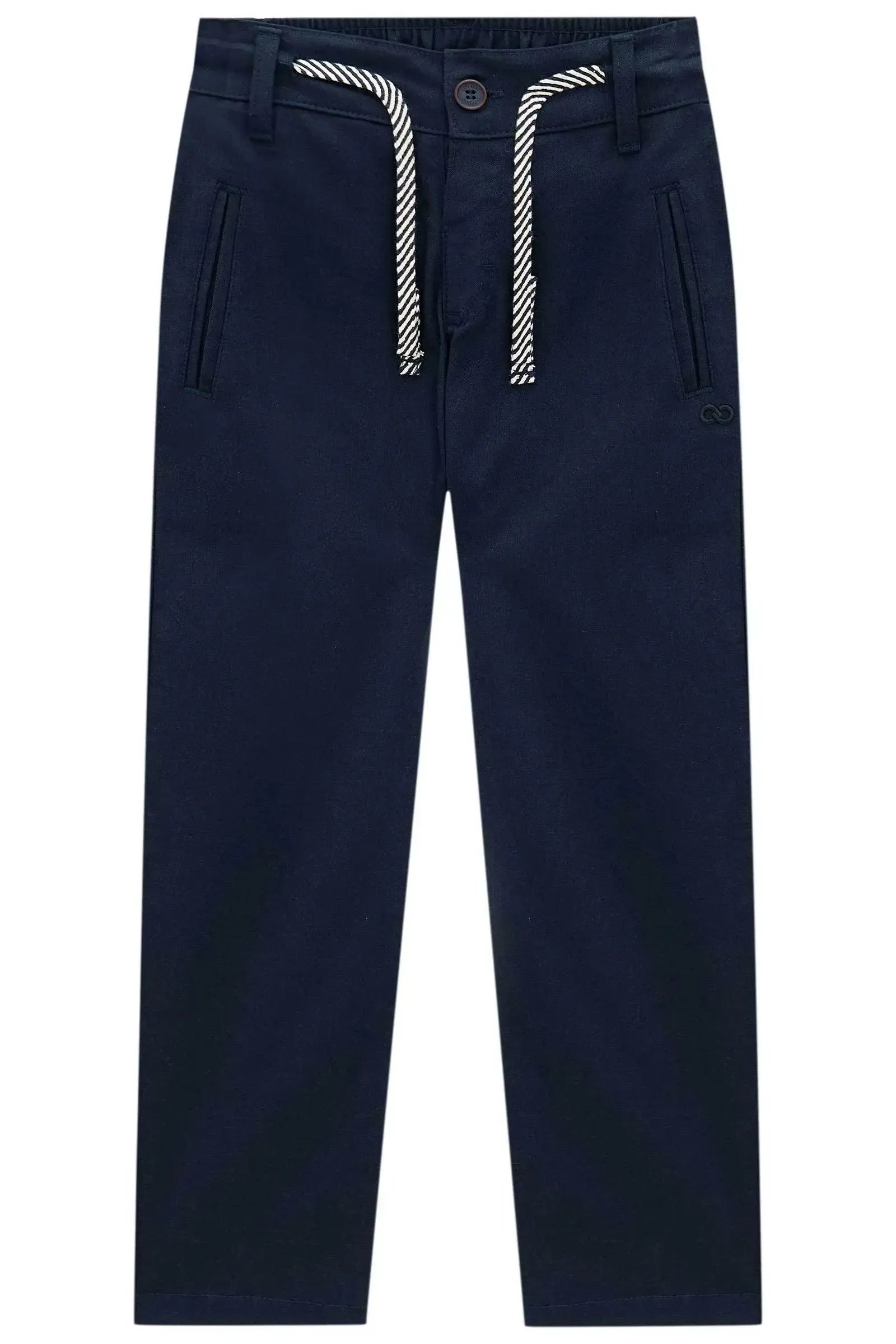 Calça em Sarja Girassol com Elastano 98417 LucBoo Infantil Menino