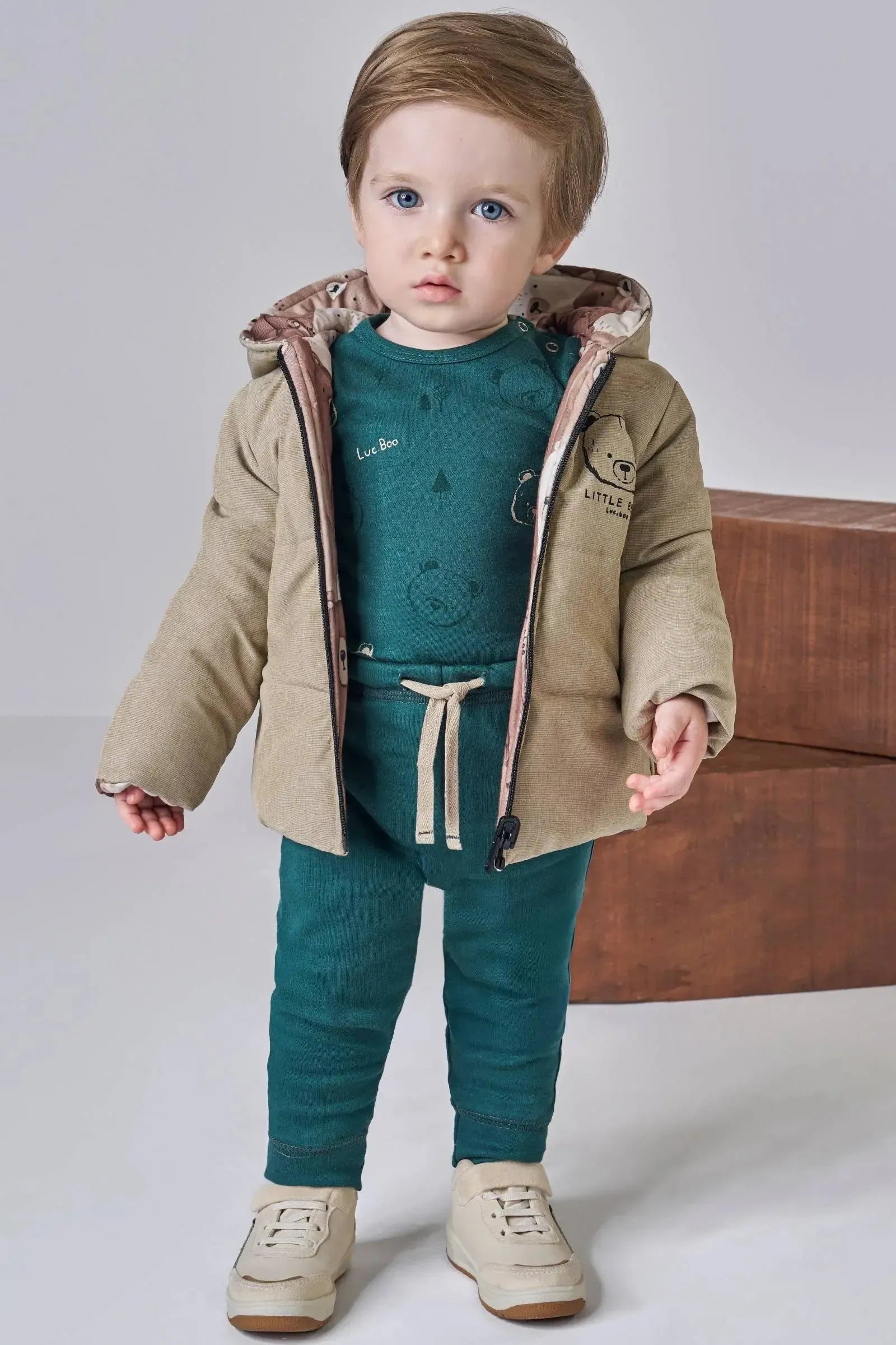 Calça em Suedine 89505 LucBoo Bebê Menino