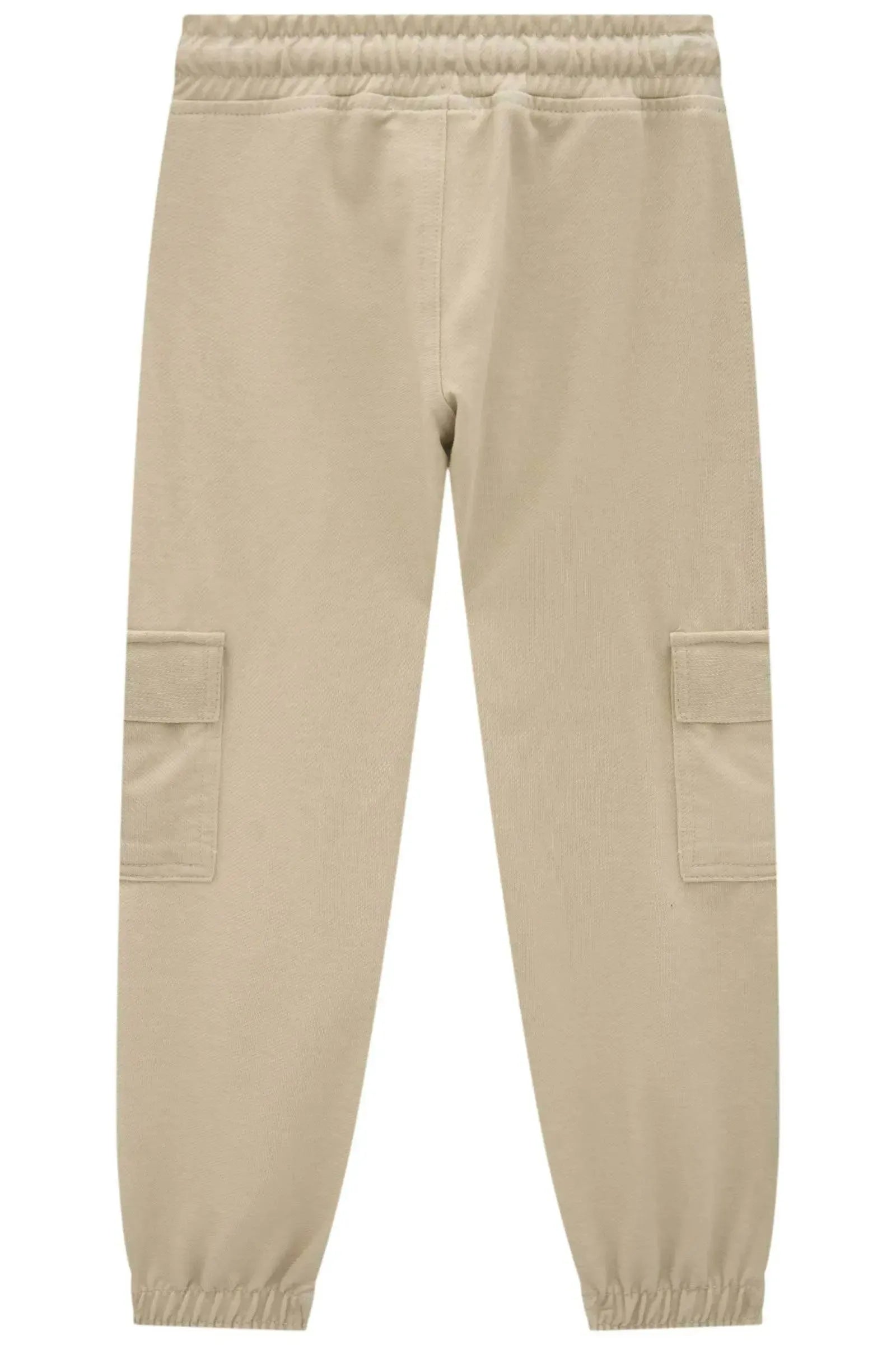 Calça Jogger em Cotton Jeans com Elastano 87290 LucBoo Infantil Menino