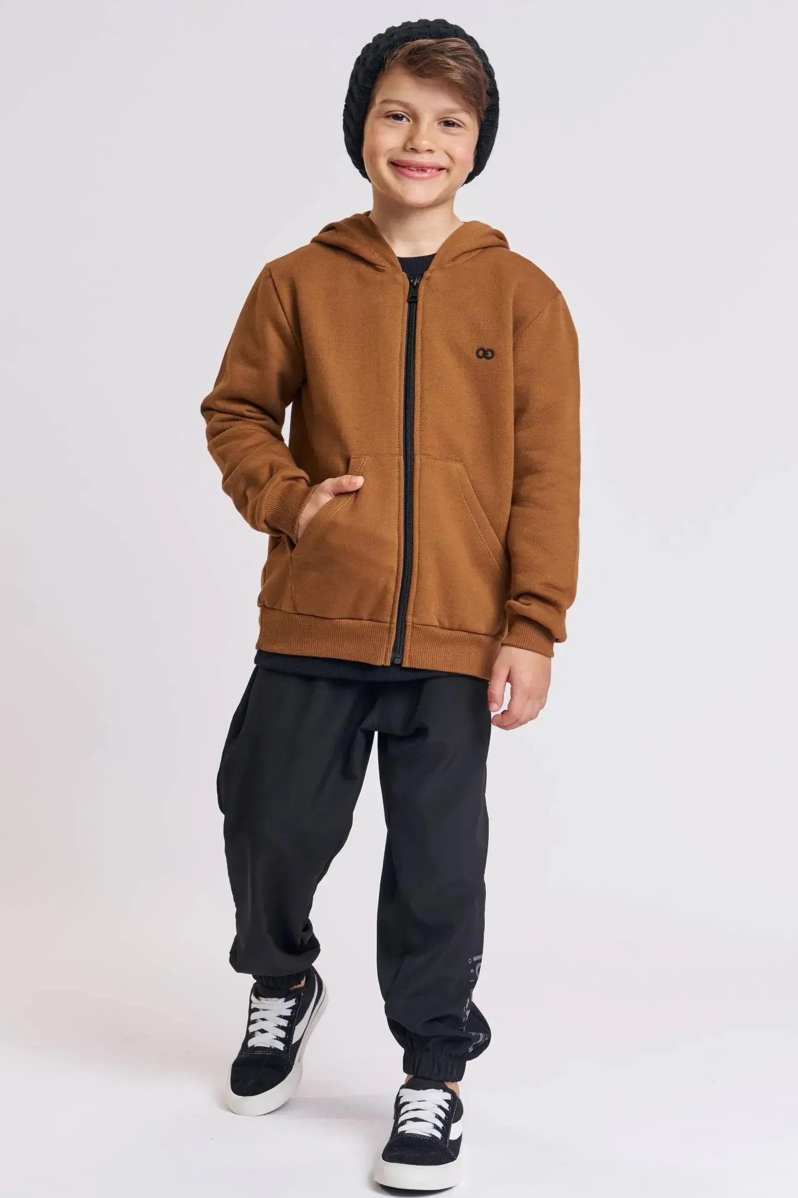 Calça Jogger em Hidronatic com Elastano 89371 LucBoo Infantil Menino