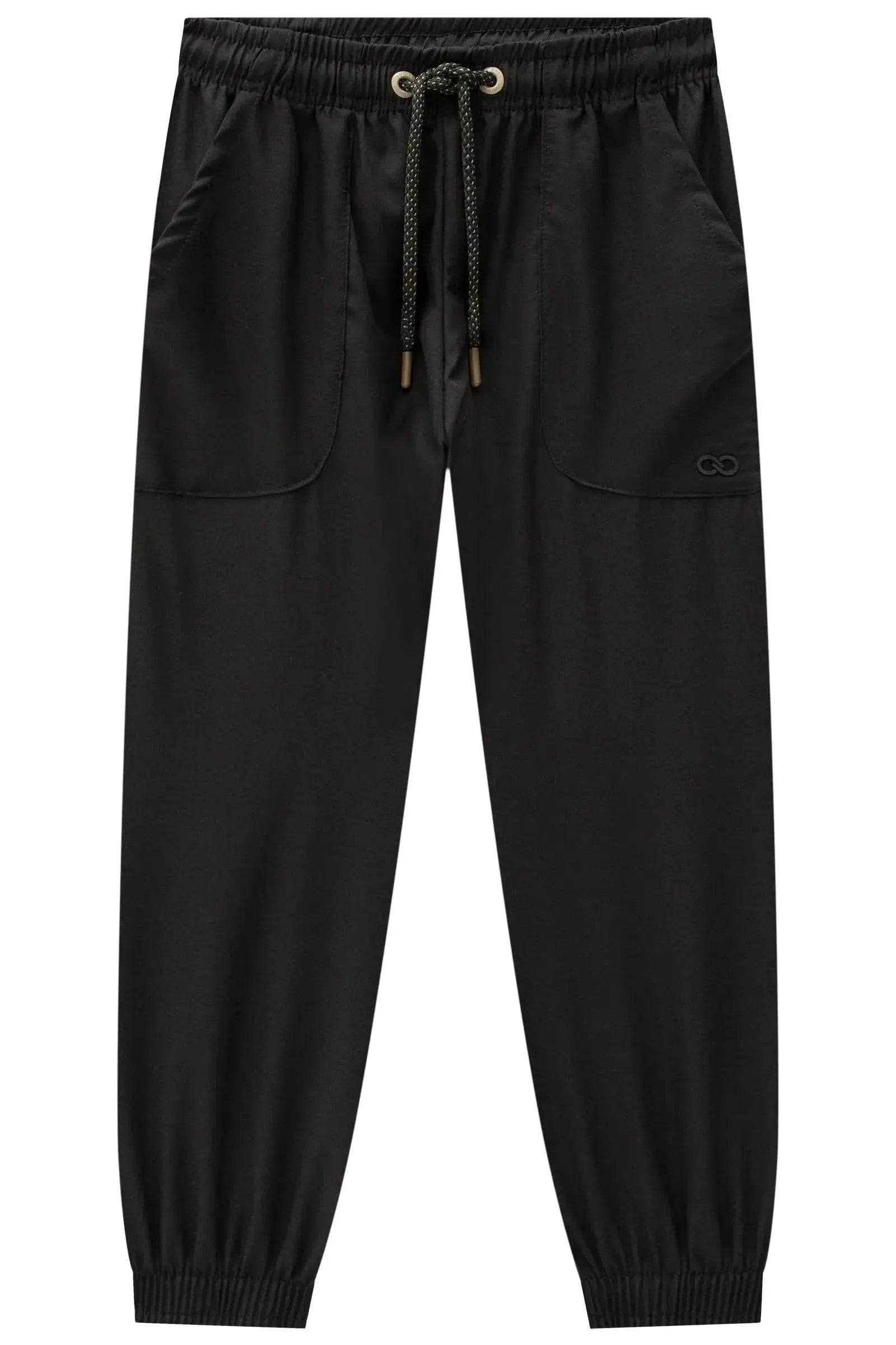 Calça Jogger em Hidronatic Supersoft Premium com Elastano 97060 LucBoo Infantil Menino