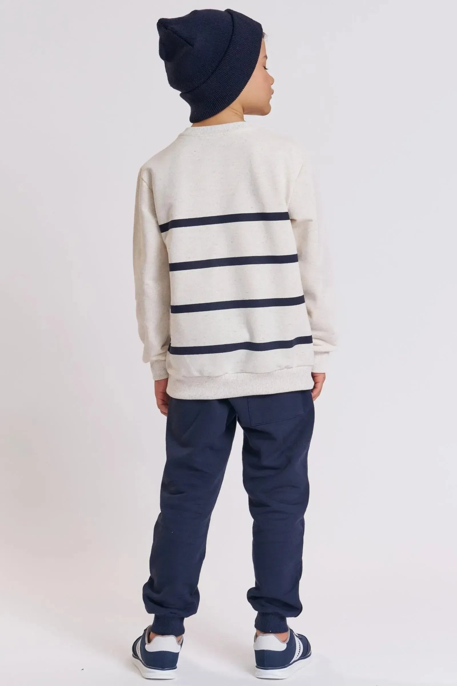 Calça Jogger em Moletom com Pelúcia 92934 LucBoo Infantil Menino