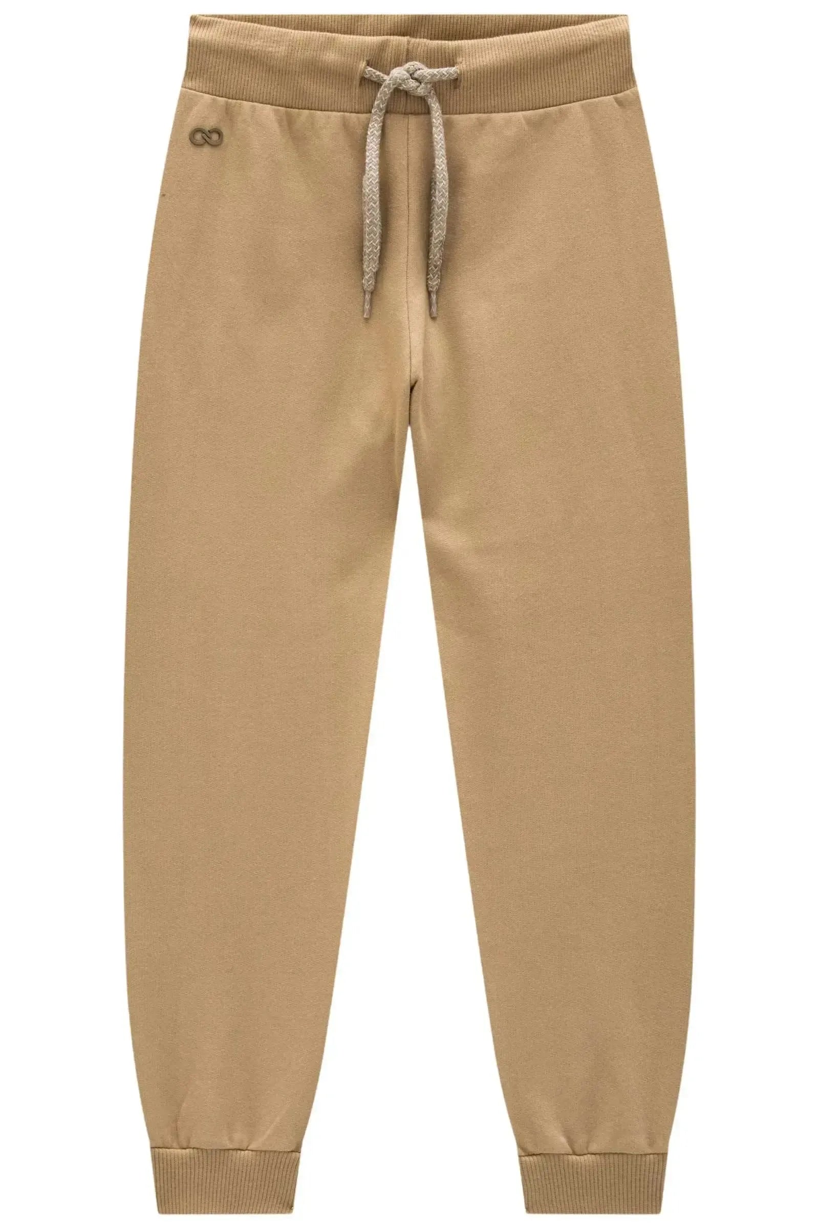 Calça Jogger em Moletom com Pelúcia 92934 LucBoo Infantil Menino