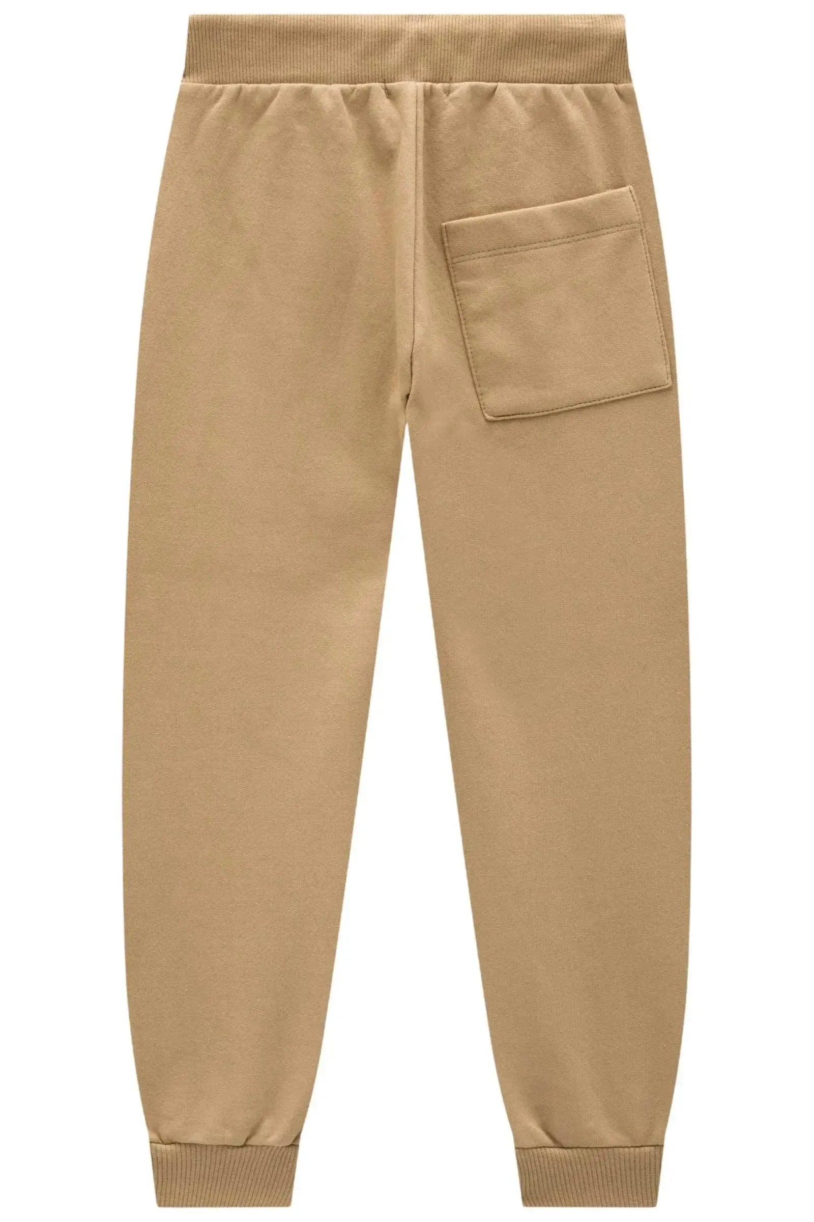 Calça Jogger em Moletom com Pelúcia 92934 LucBoo Infantil Menino