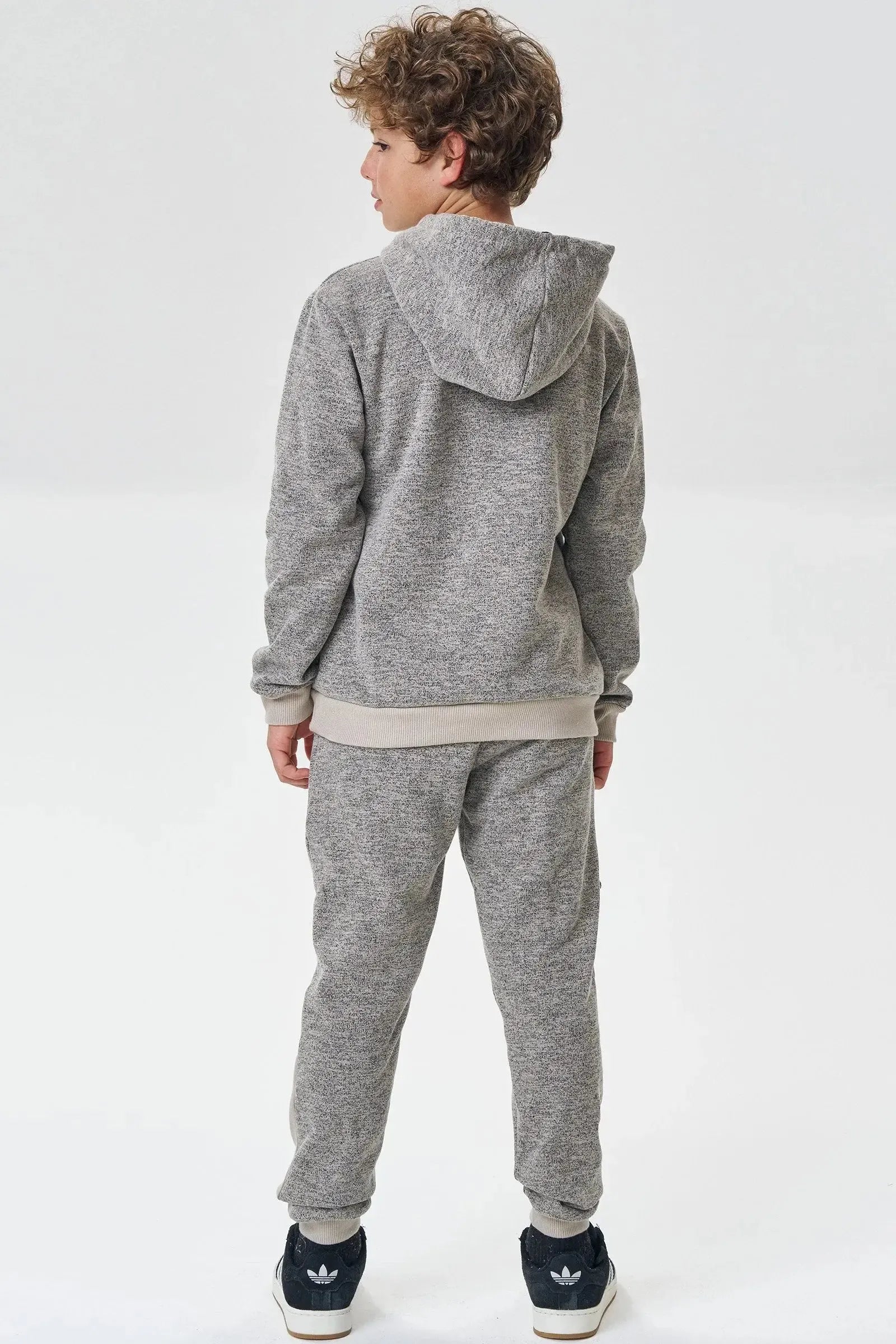 Calça Jogger em Moletom Grécia 3 Cabos com Pelúcia 92724 Johnny Fox Teen Menino