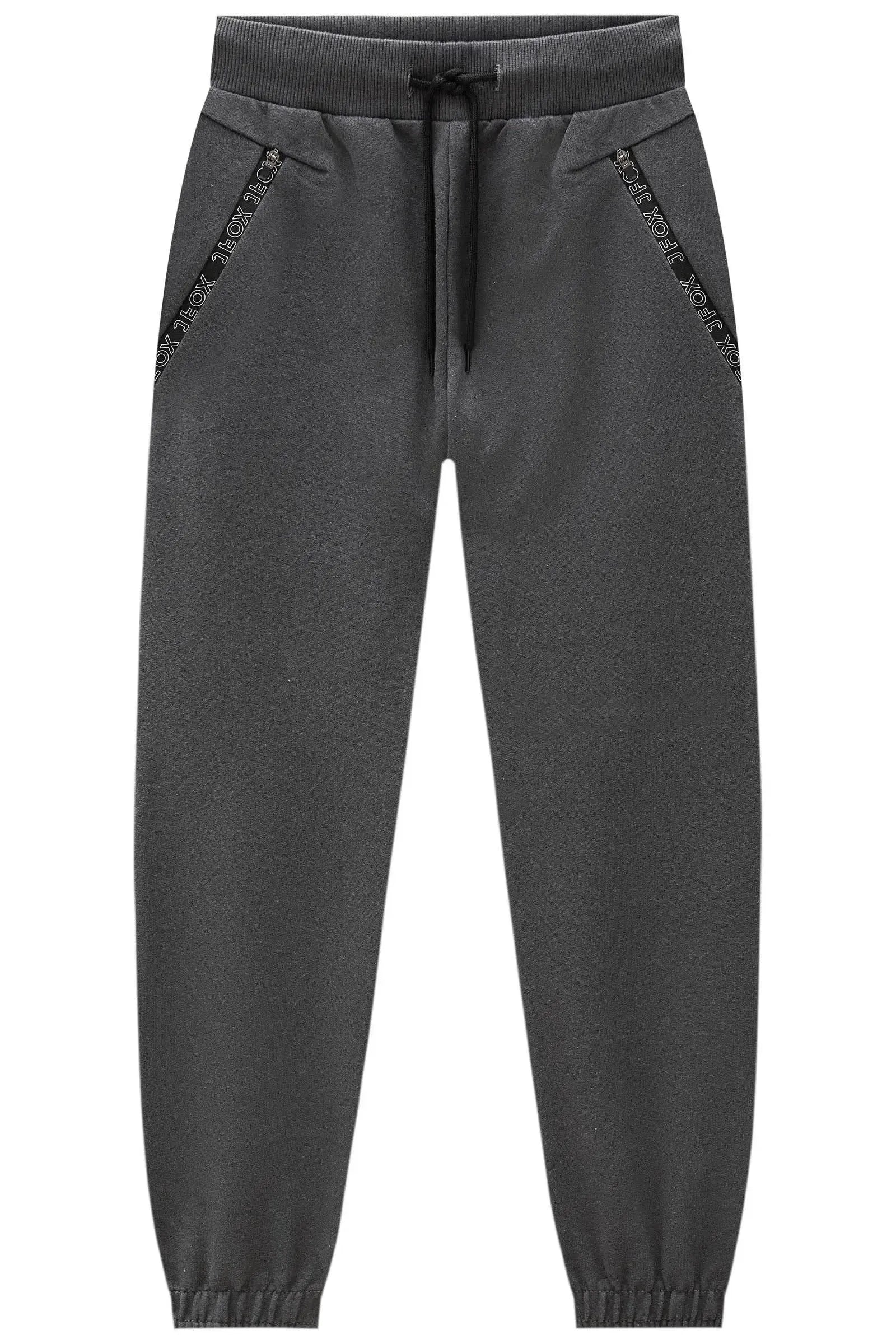 Calça Jogger em Moletom sem Pelúcia 89735 Johnny Fox Teen Menino