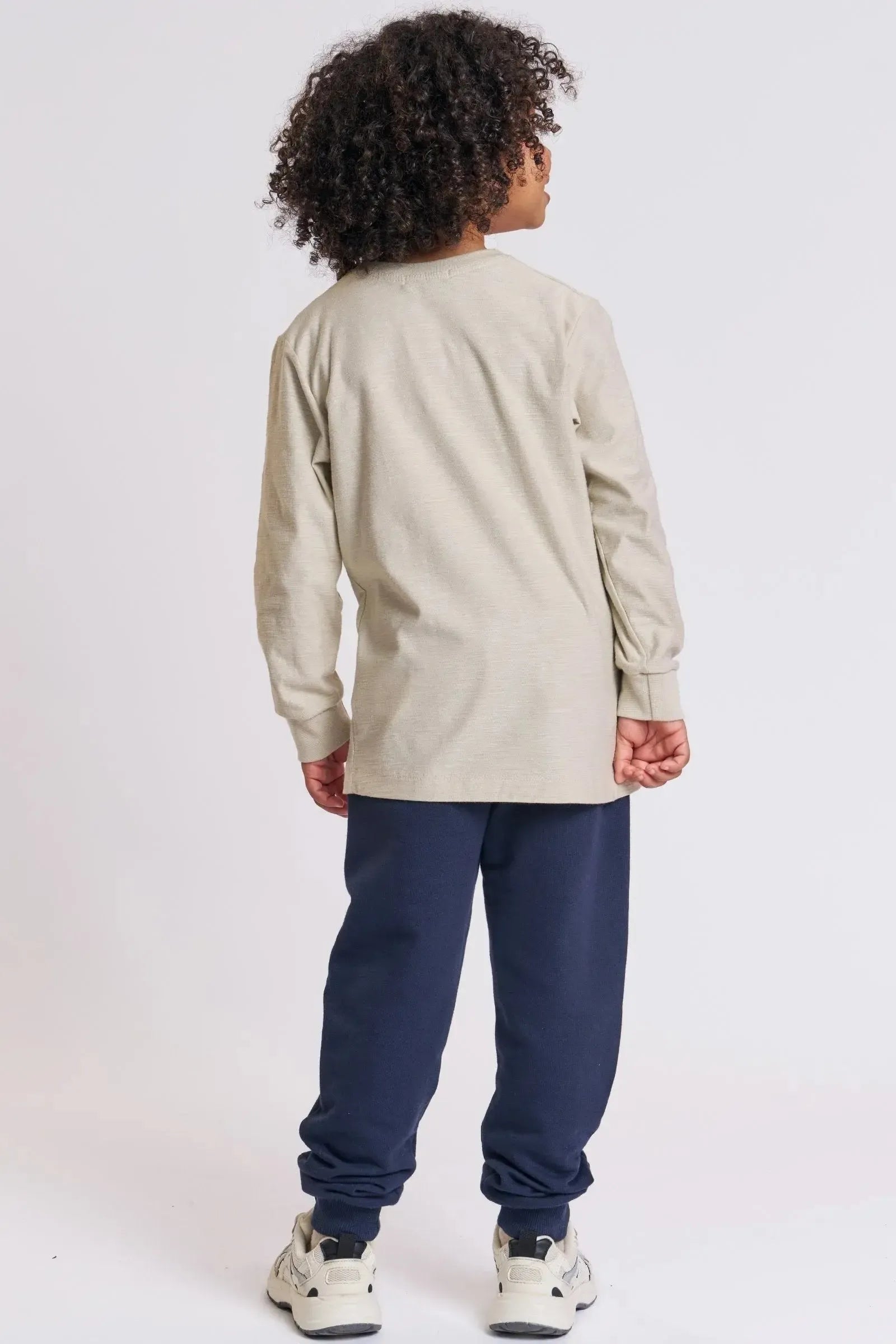 Calça Jogger em Moletom sem Pelúcia 92936 LucBoo Infantil Menino