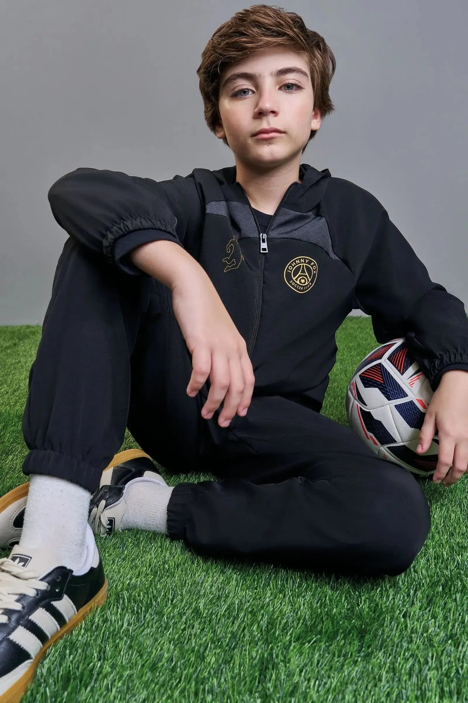 Calça Jogger em Nylon Hidronatic com Elastano 92966 Johnny Fox Teen Menino