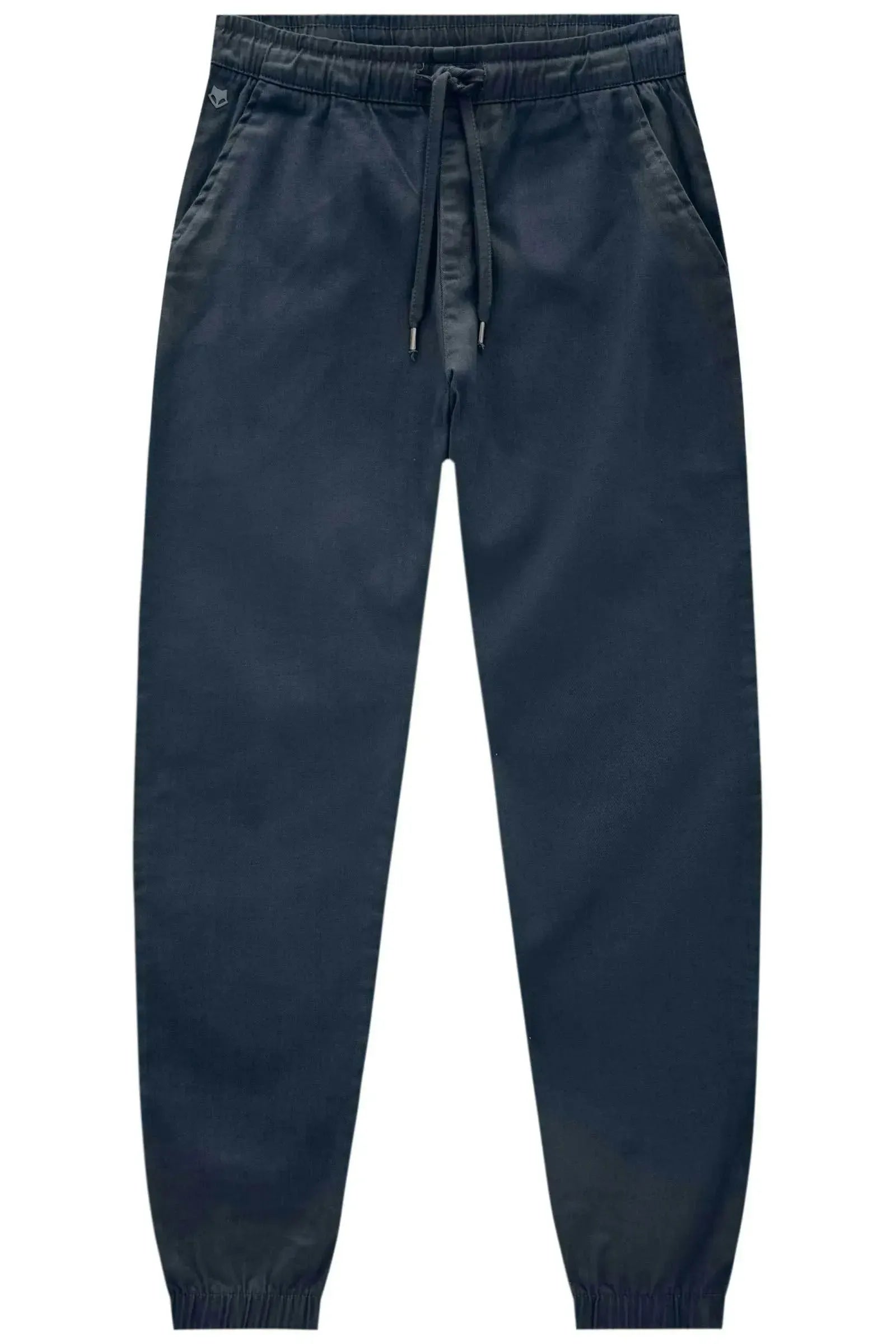 Calça Jogger em Sarja Stretch com Elastano 90232 Johnny Fox Teen Menino