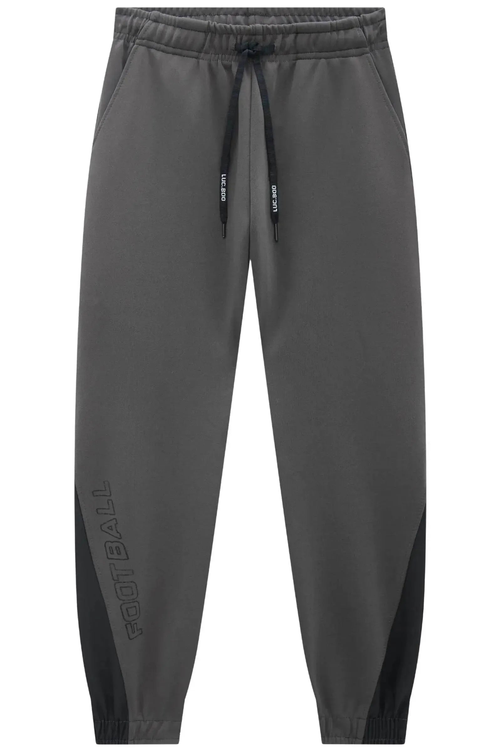 Calça Jogger em Sport Tech e Nylon Ultrastretch com Elastano 90402 LucBoo Infantil Menino