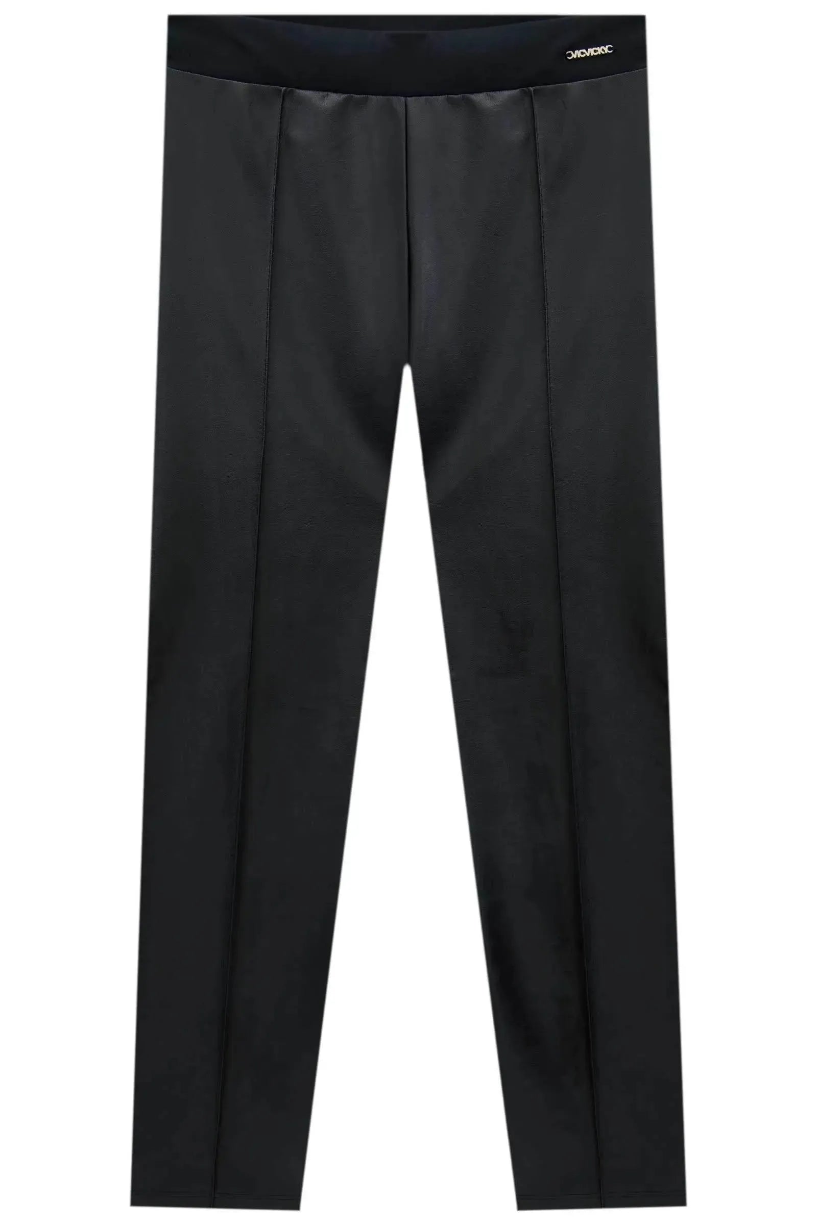 Calça Legging em Couro Sintético e Termoskin 89696 Vic&Vicky Teen Menina