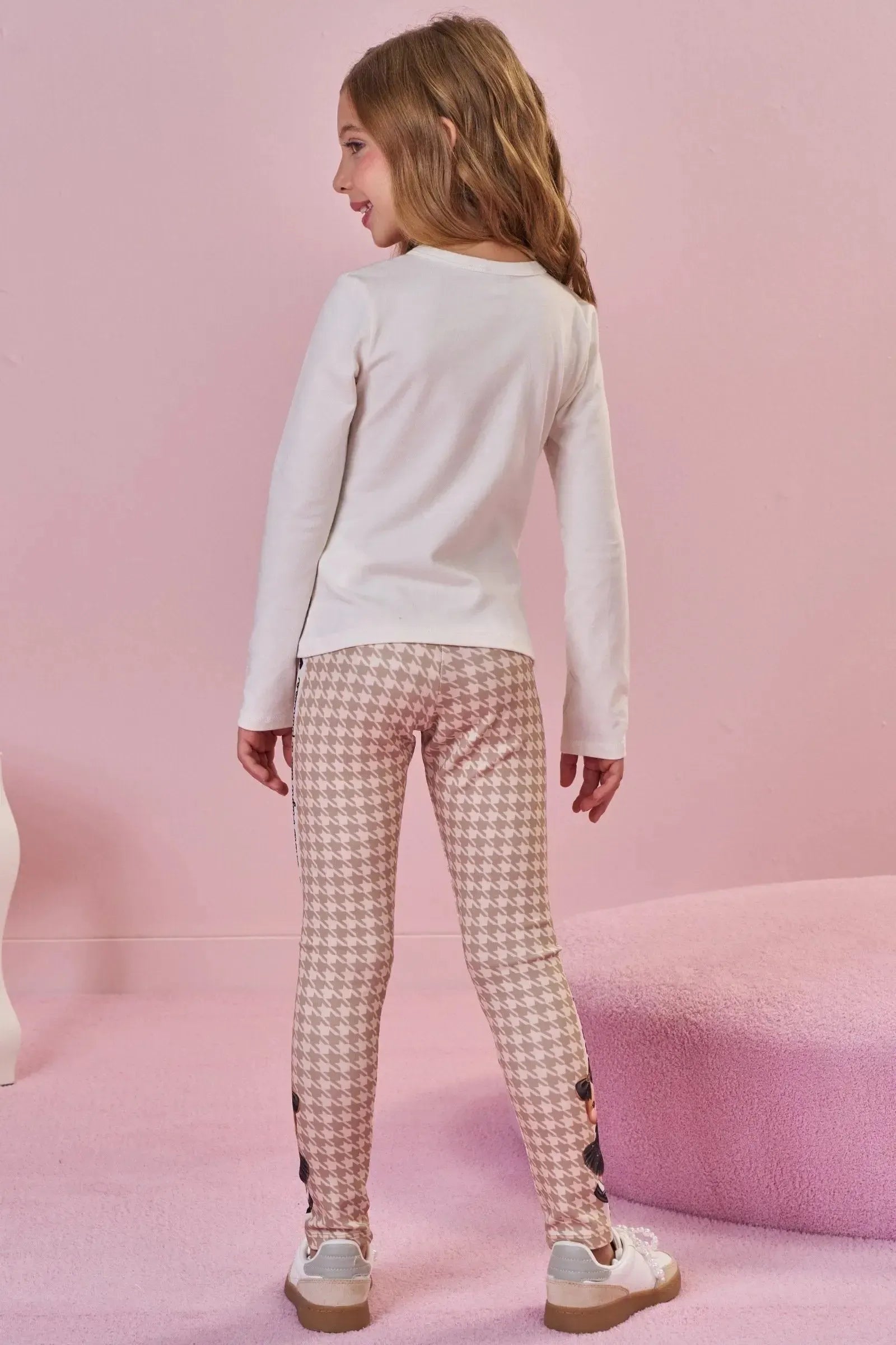 Calça Legging em Fly Tech 89460 Infanti Infantil Menina