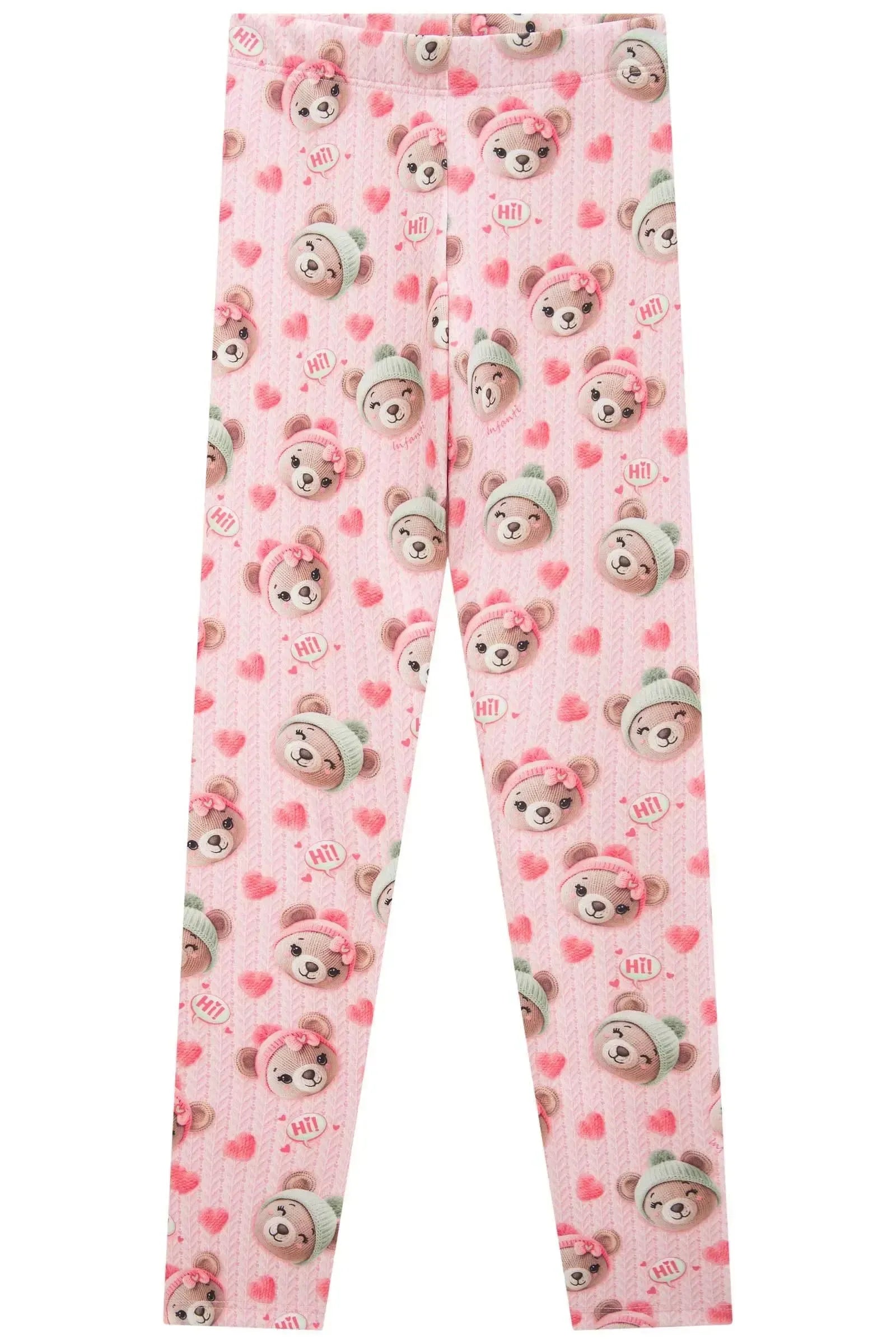 Calça Legging em Fly Tech 89461 Infanti Infantil Menina