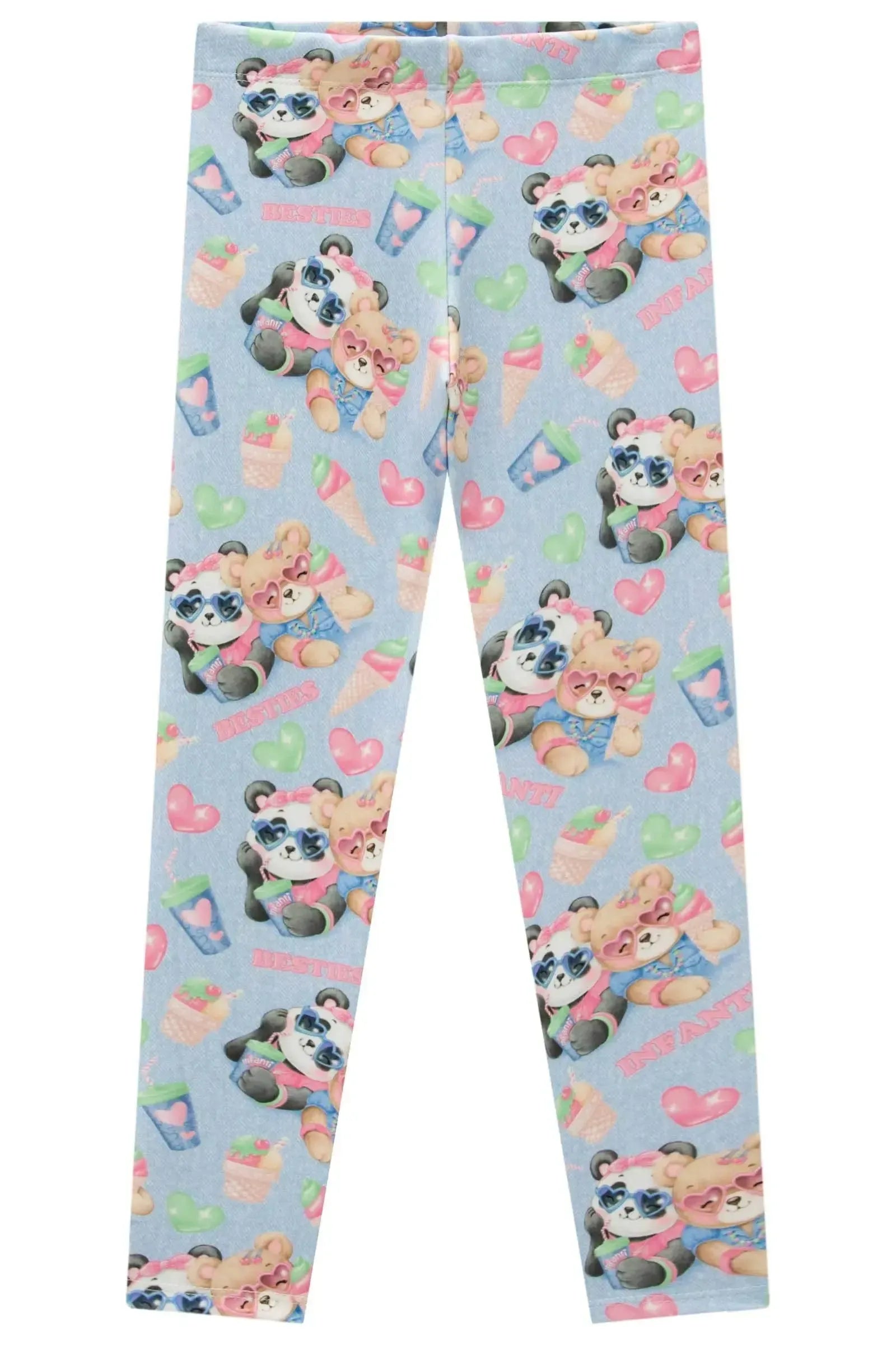 Calça Legging em Fly Tech 94926 Infanti Infantil Menina