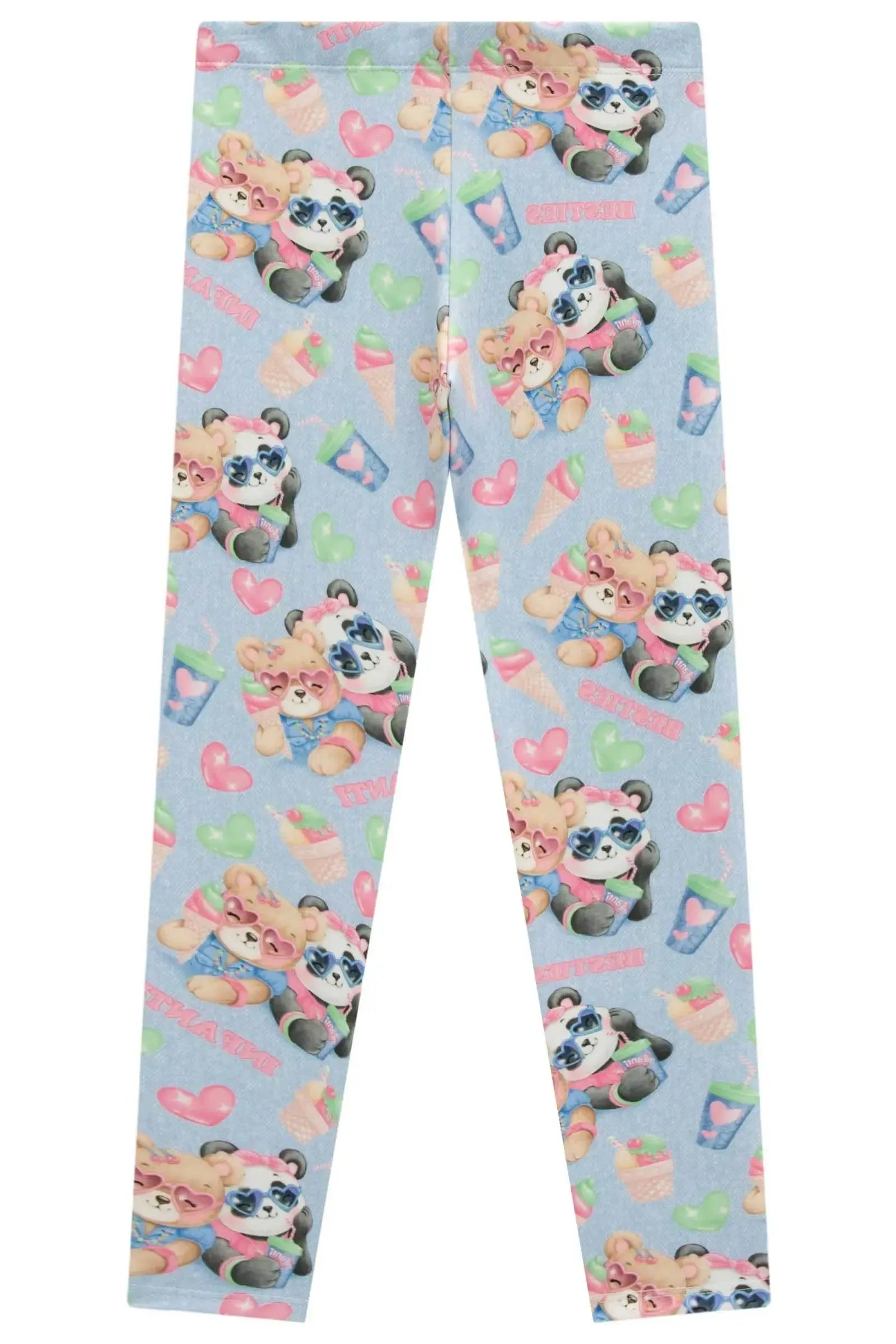 Calça Legging em Fly Tech 94926 Infanti Infantil Menina