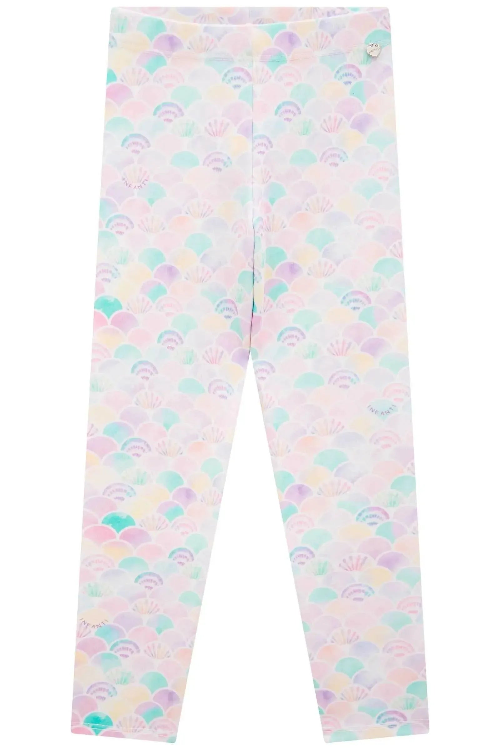 Calça Legging em Molecotton 83687 Infanti Infantil Menina
