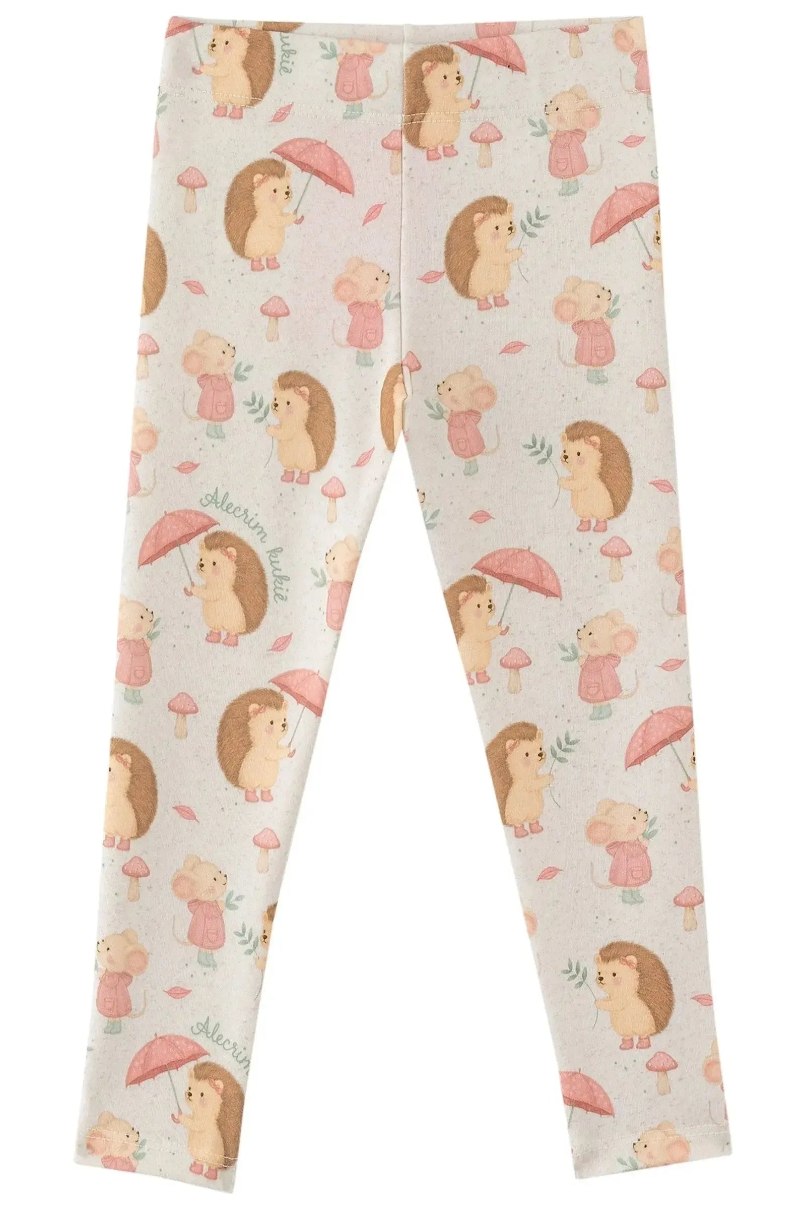 Calça Legging em Molecotton 89919 Kukiê Bebê Menina