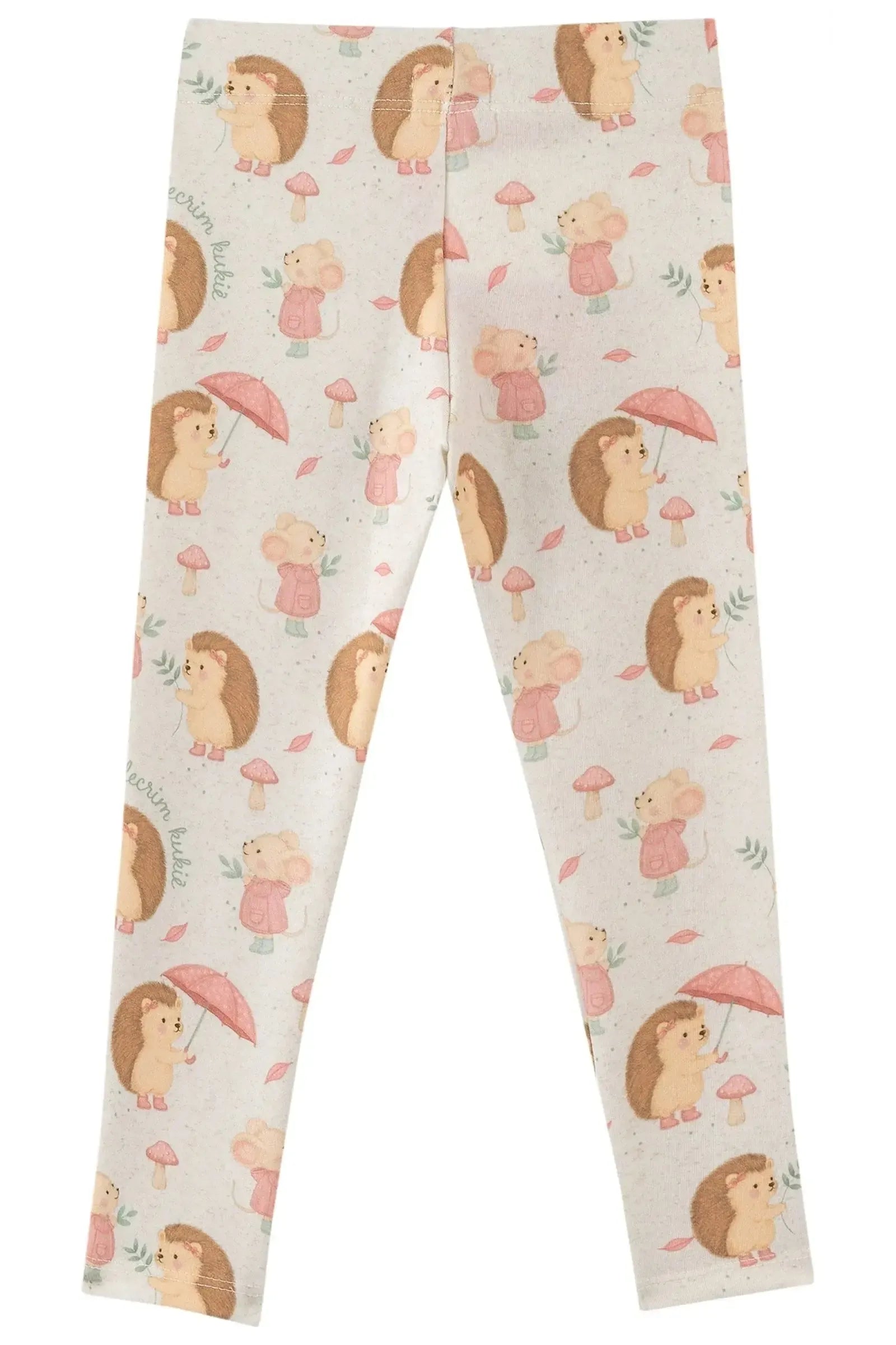 Calça Legging em Molecotton 89919 Kukiê Bebê Menina