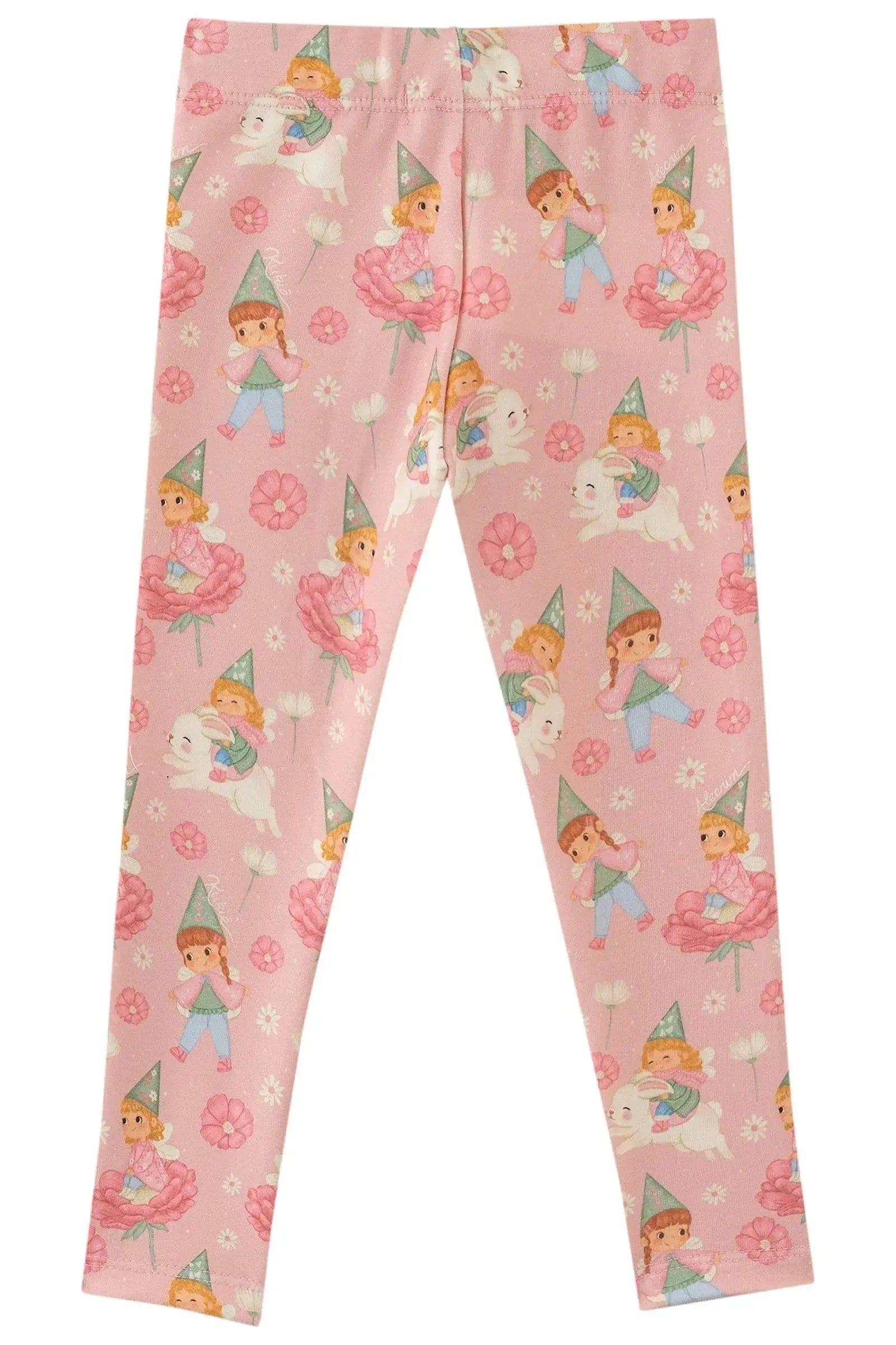 Calça Legging em Molecotton 89920 Kukiê Bebê Menina
