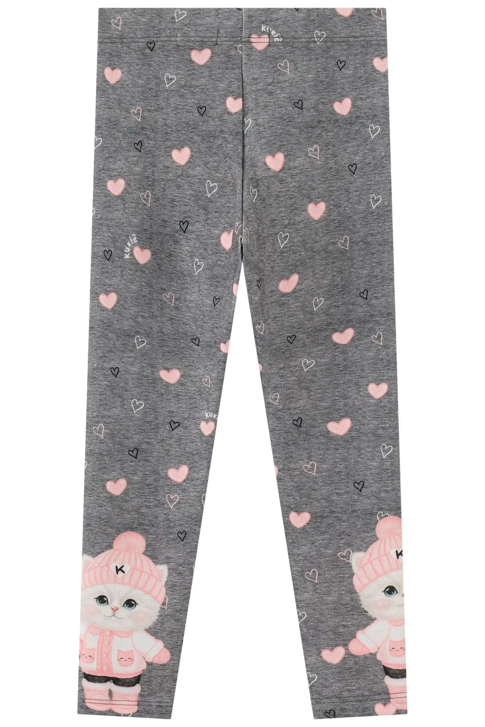Calça Legging em Molecotton 90600 Kukiê Bebê Menina