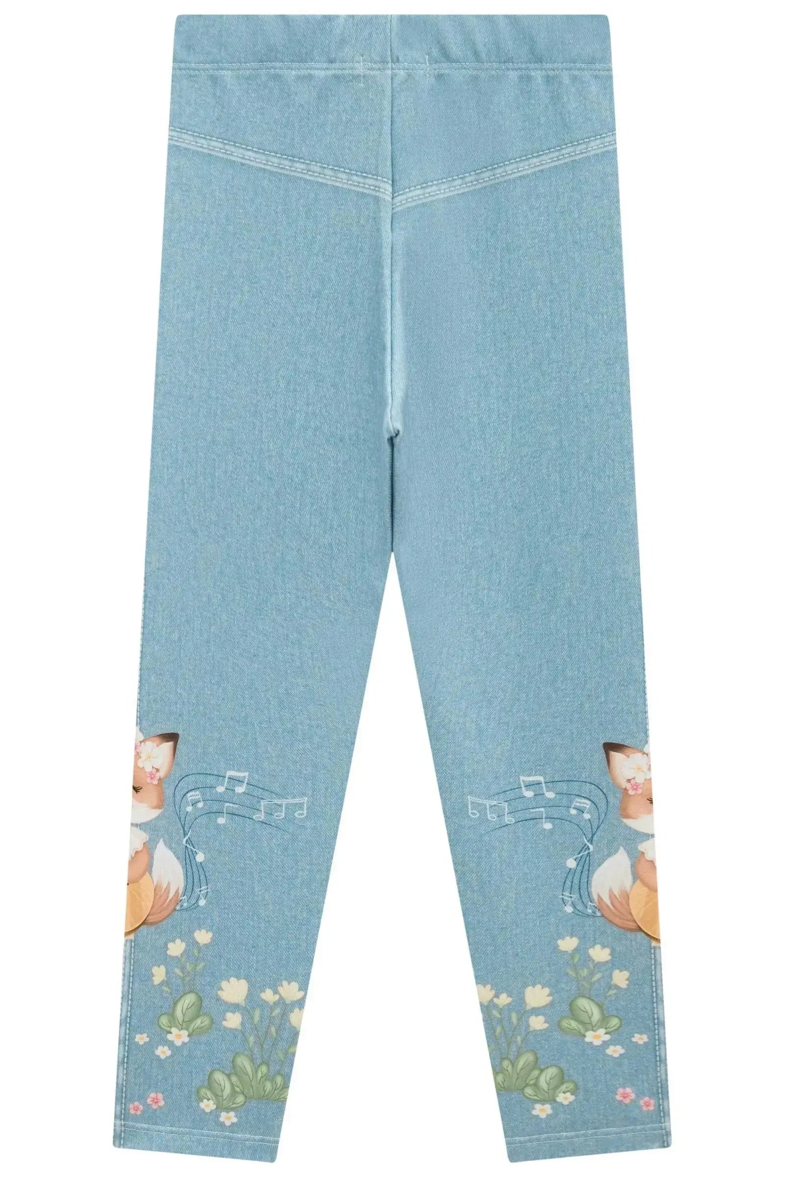 Calça Legging em Molecotton 94648 Infanti Infantil Menina