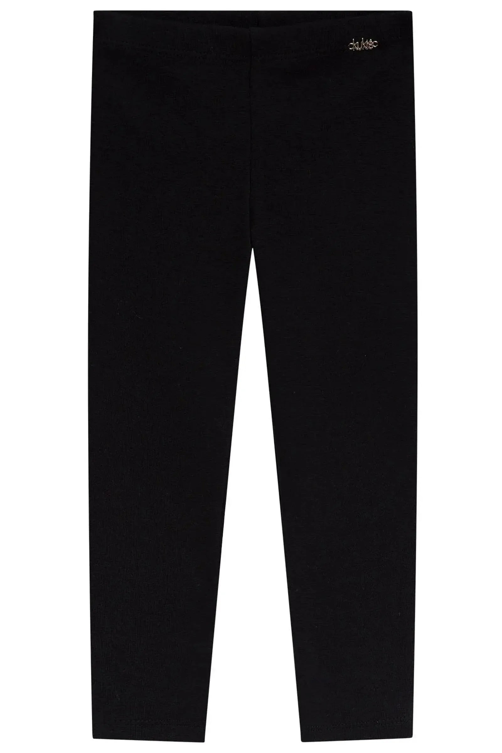Calça Legging em Ribana 1x1 94703 Kukiê Bebê Menina