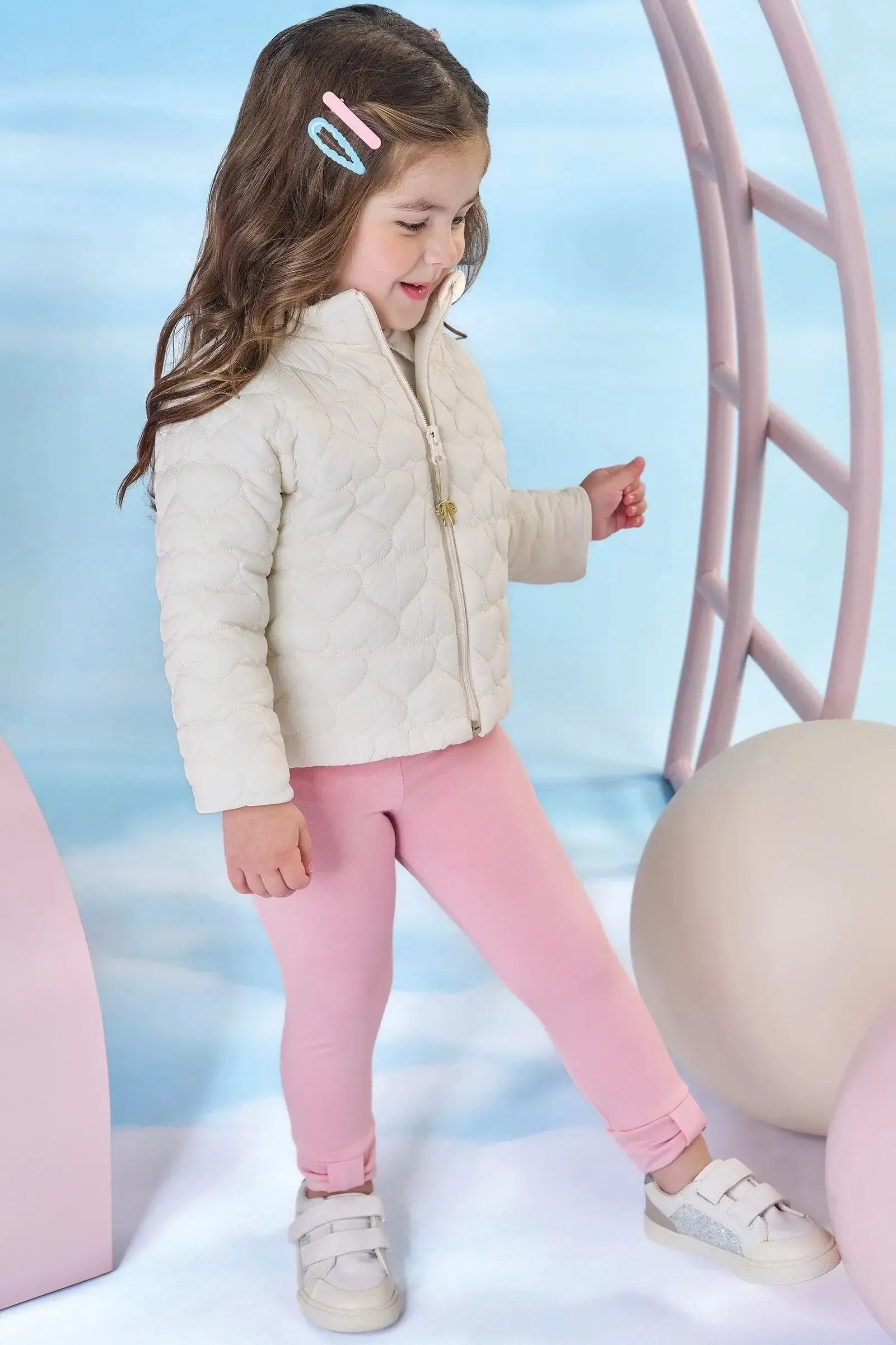 Calça Legging em Termoskin 90591 Kukiê Bebê Menina