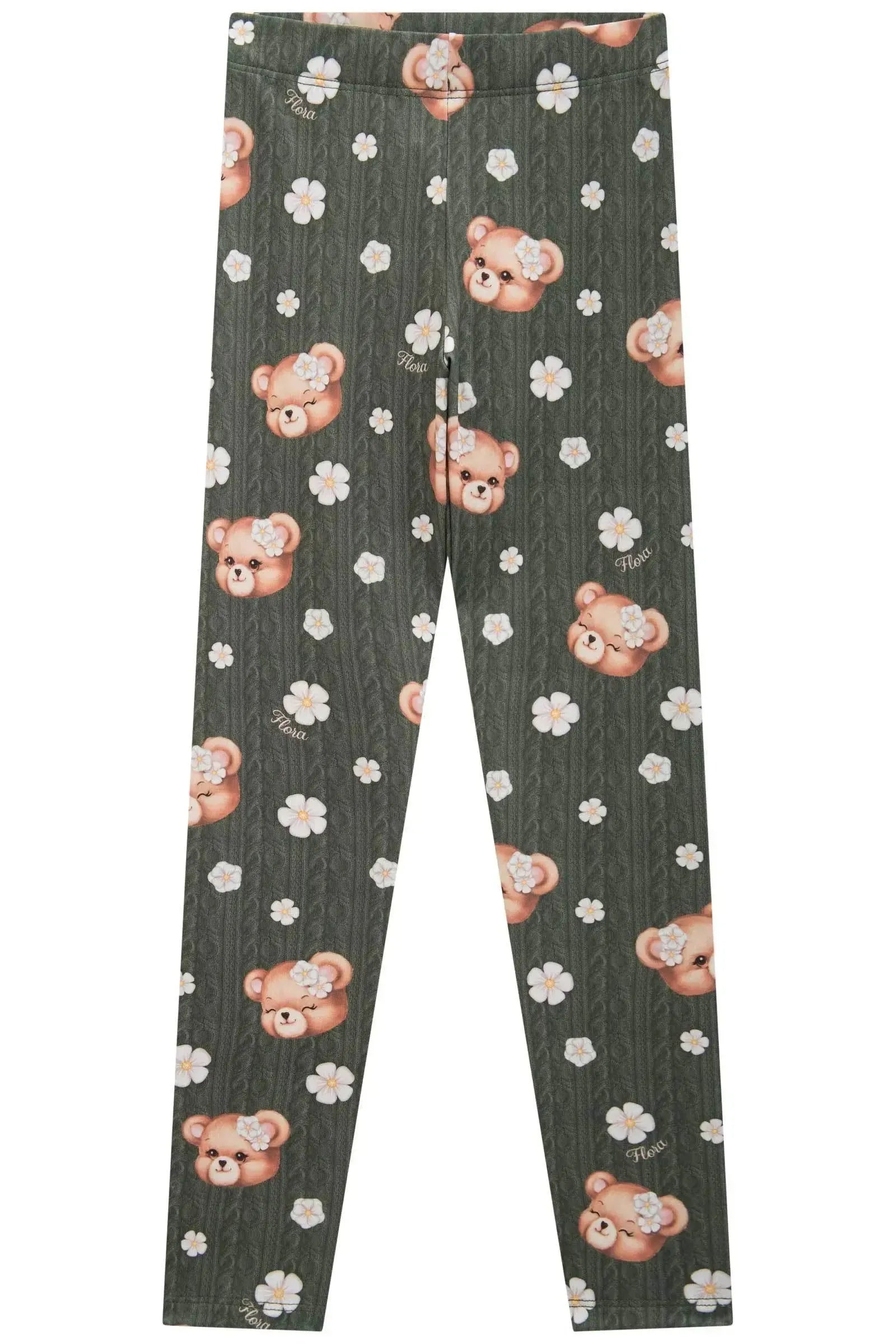 Calça Legging em Termoskin Peluciado 89406 Infanti Infantil Menina