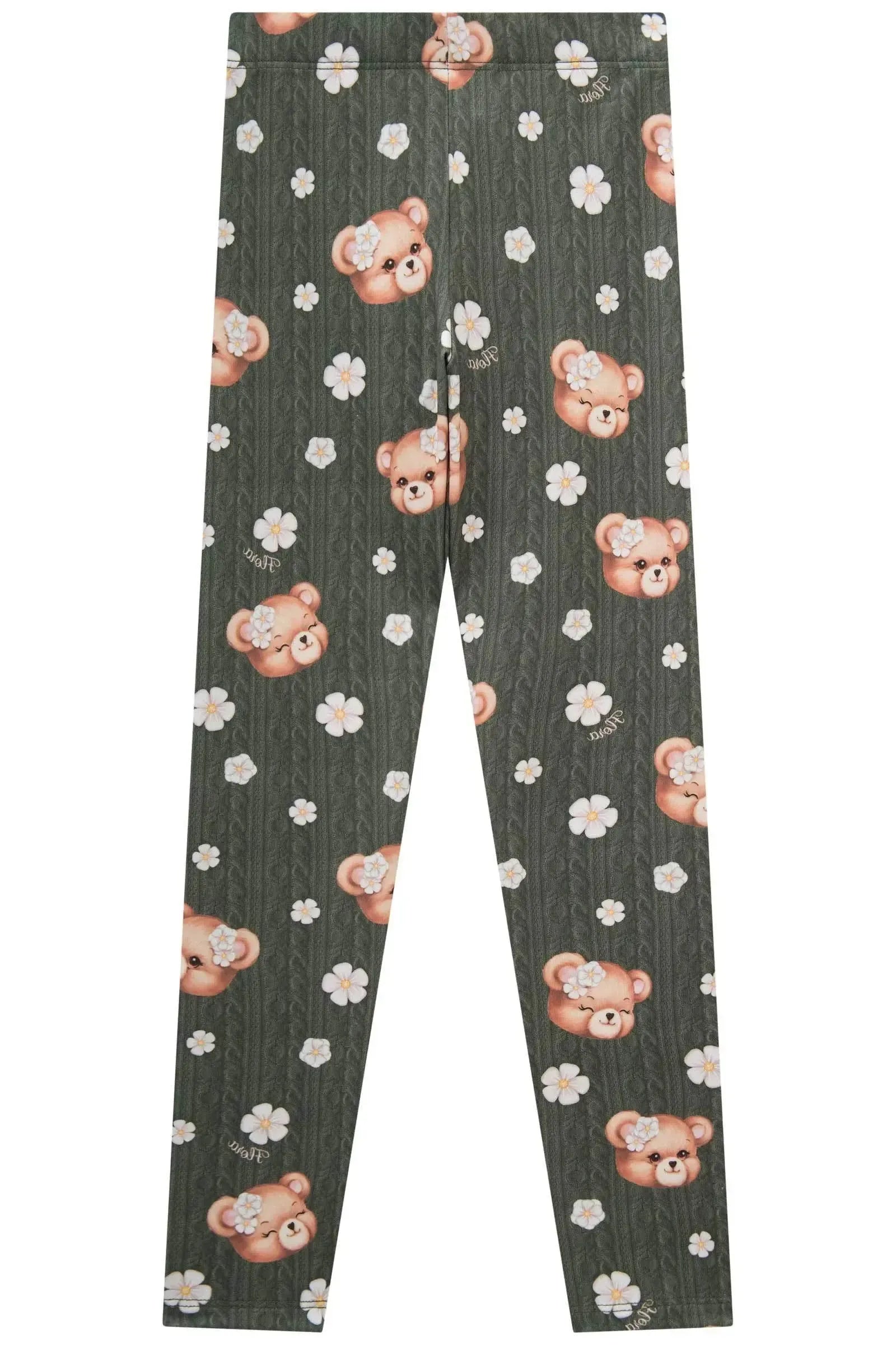 Calça Legging em Termoskin Peluciado 89406 Infanti Infantil Menina