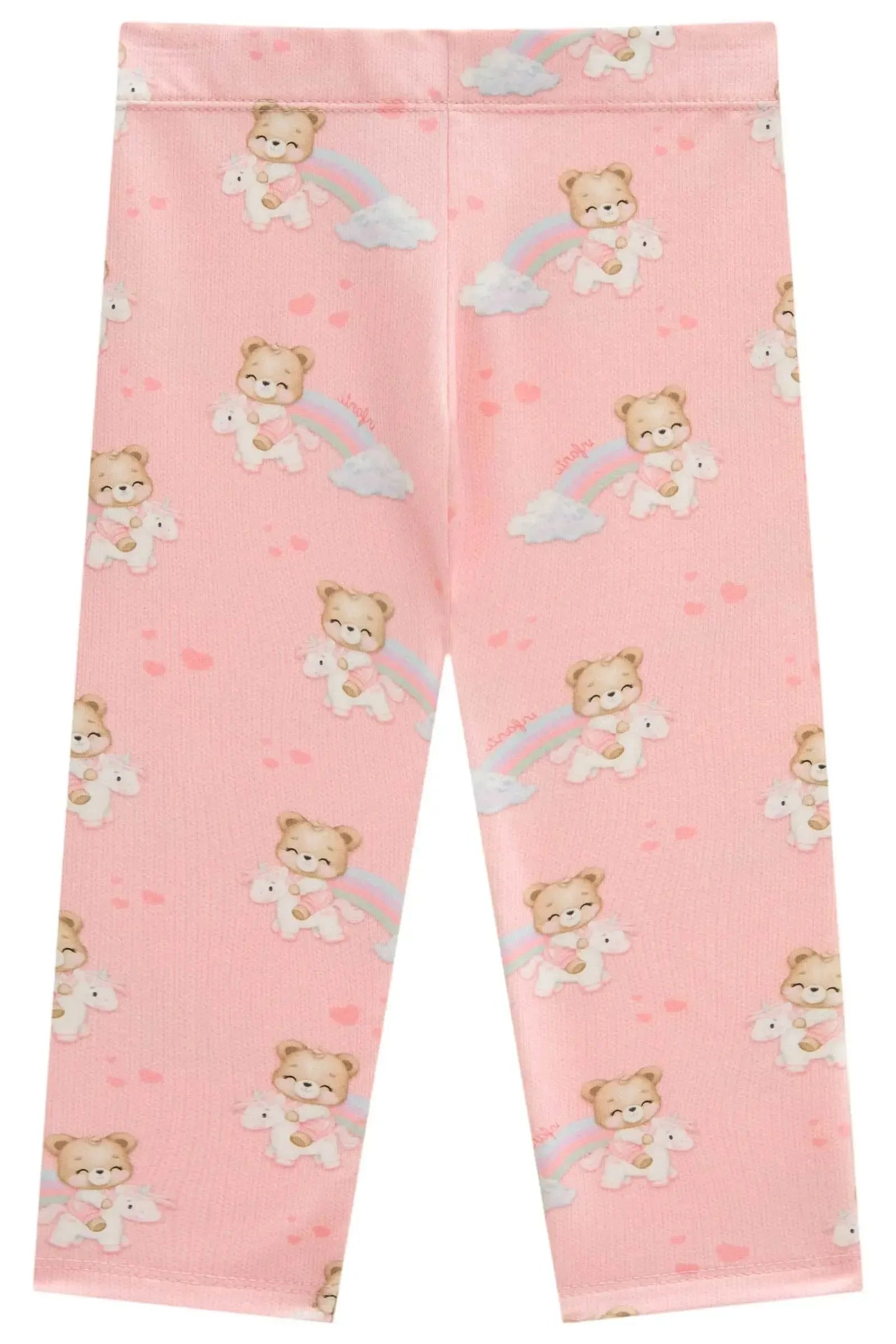 Calça Legging em Termoskin Peluciado 89490 Infanti Bebê Menina