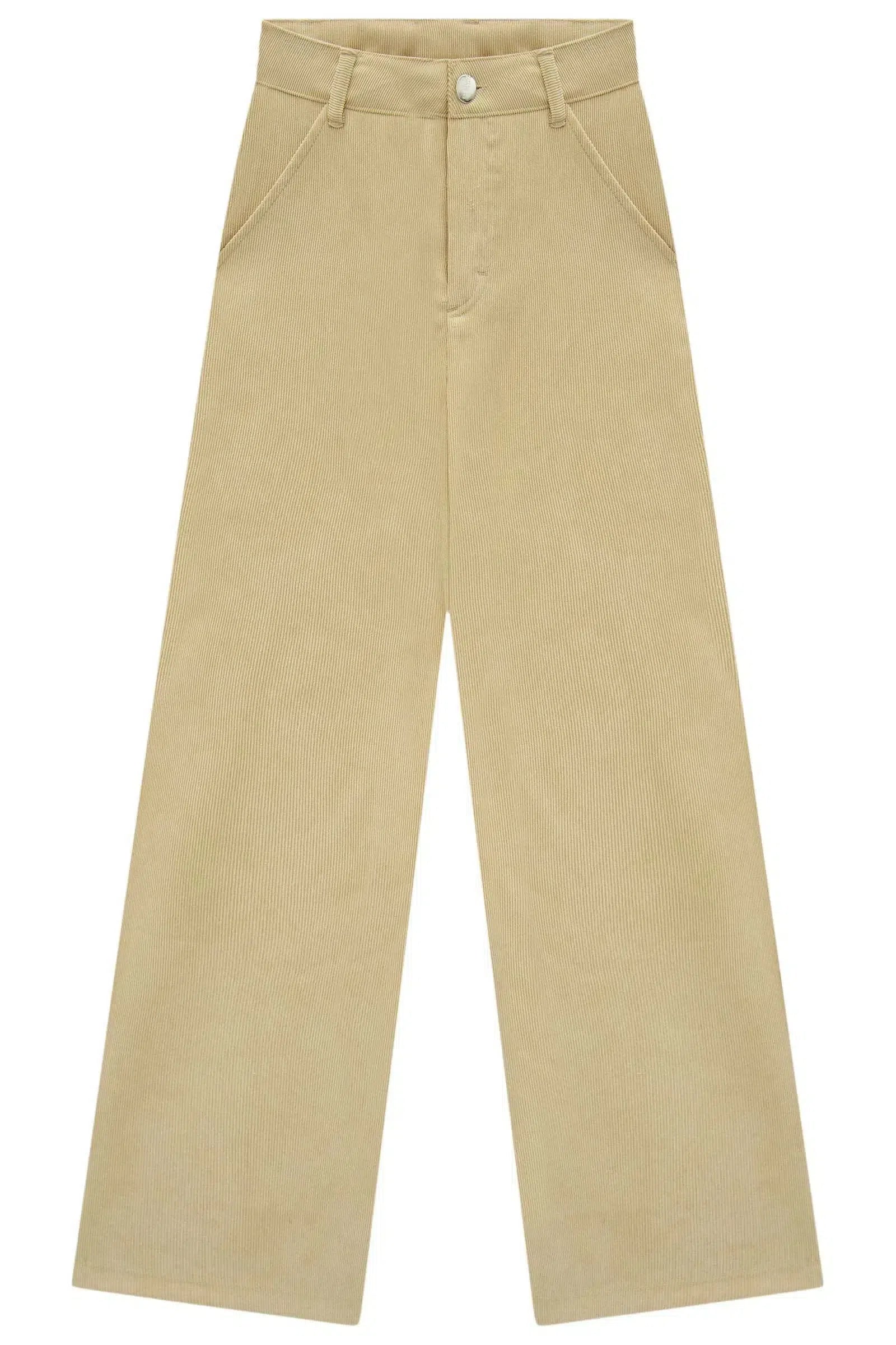 Calça Reta em Cotelê 80533 Lilimoon Teen Menina