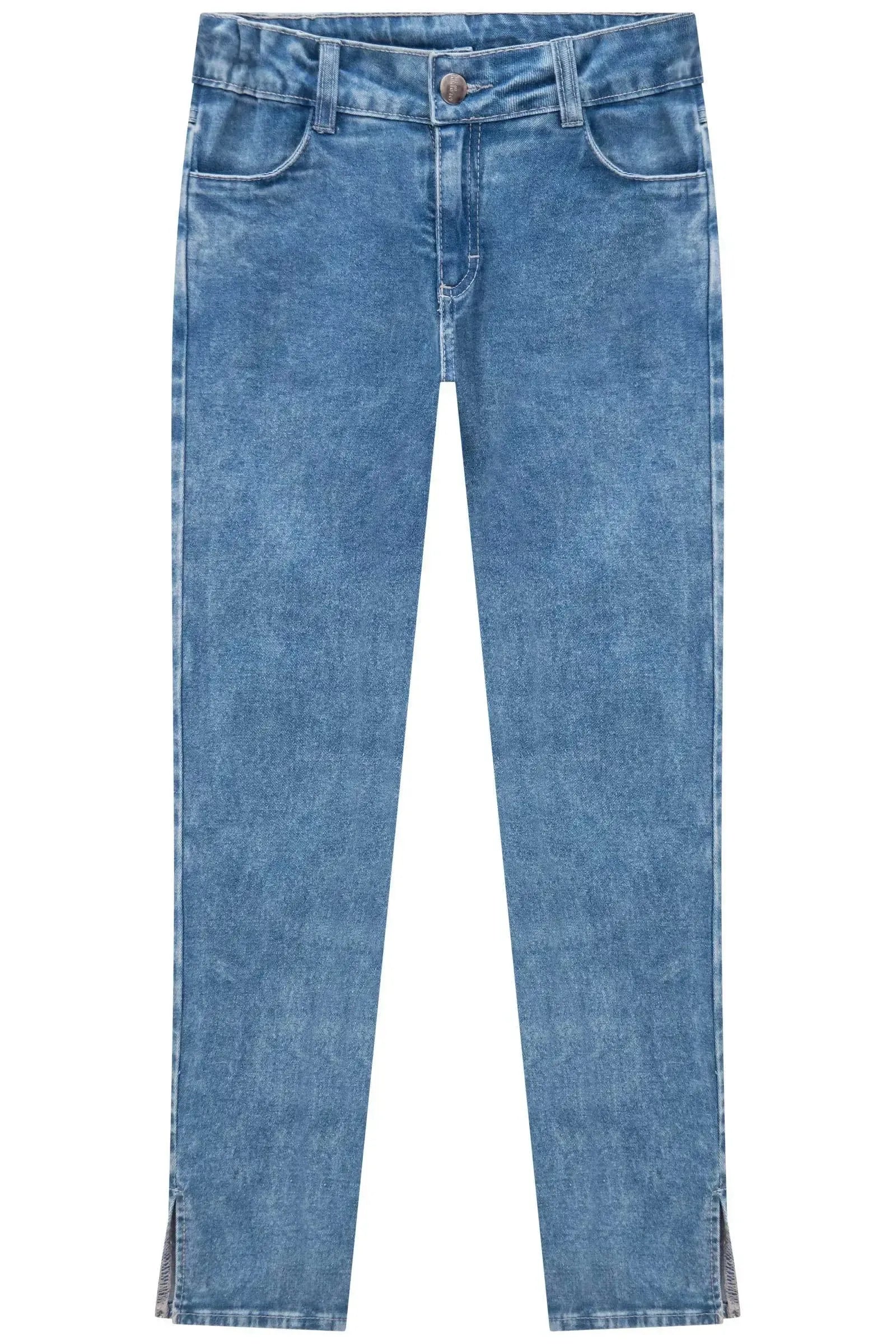 Calça Skinny em Jeans com Elastano 83417 Lilimoon Teen Menina
