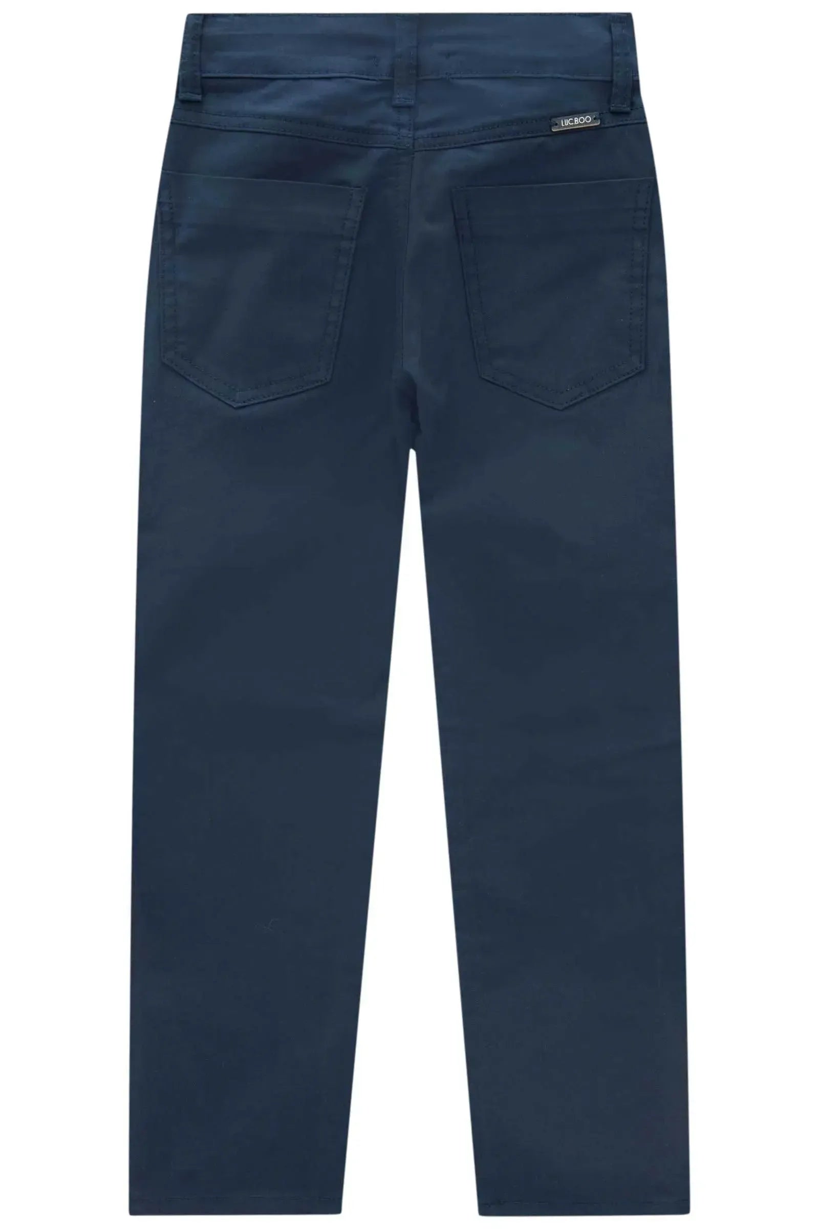 Calça Skinny em Sarja Caribe com Elastano 87556 LucBoo Infantil Menino