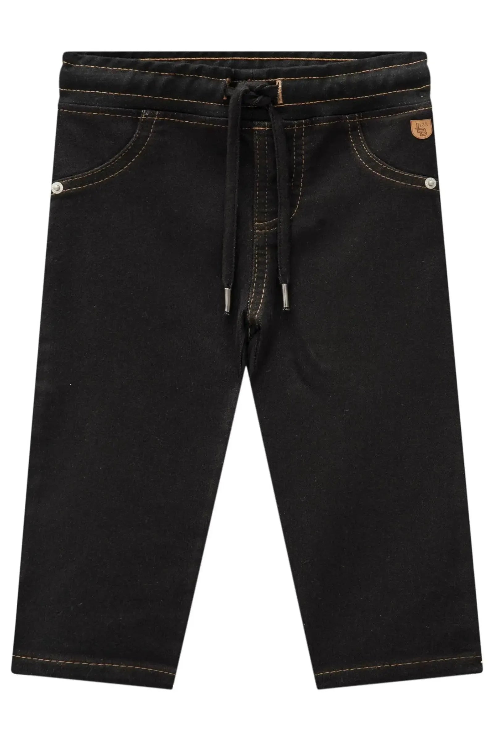 Calça Skinny em Sarja Soft com Elastano 84538 LucBoo Bebê Menino
