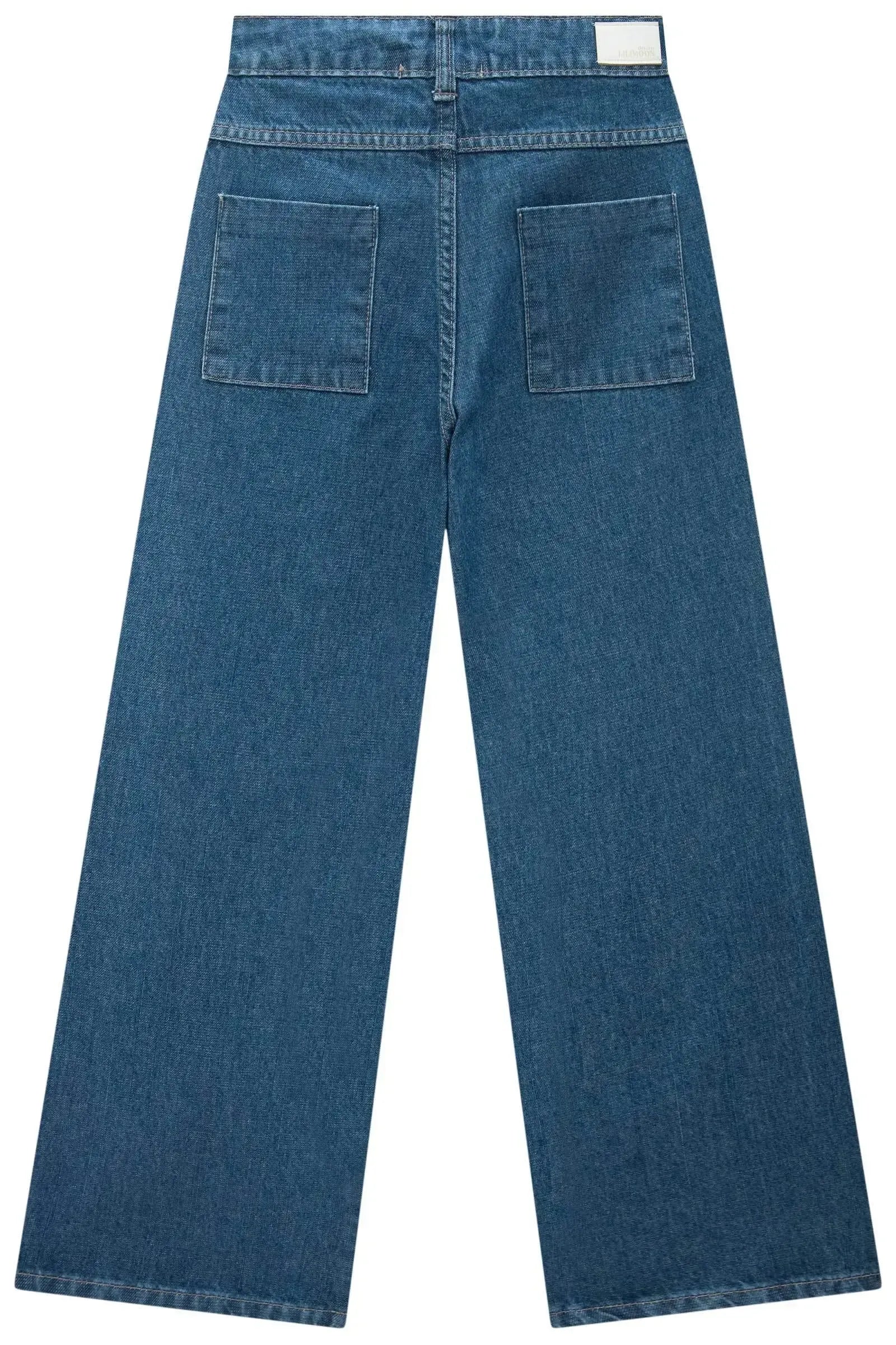 Calça Wide Leg em Jeans Arkansas 90341 Lilimoon Teen Menina