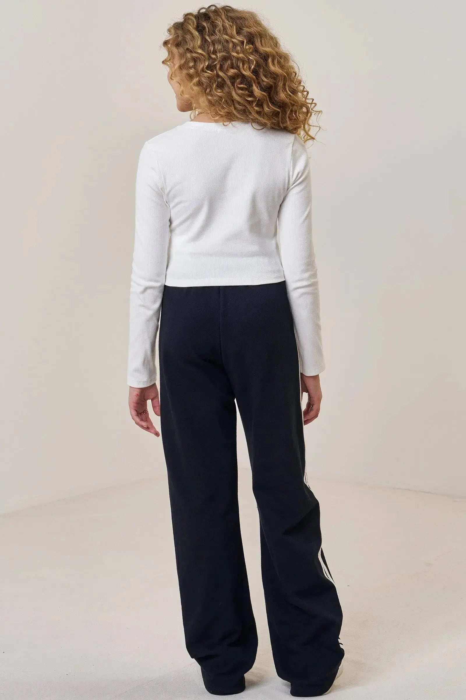 Calça Wide Leg em Moletwill 89443 Vic&Vicky Teen Menina
