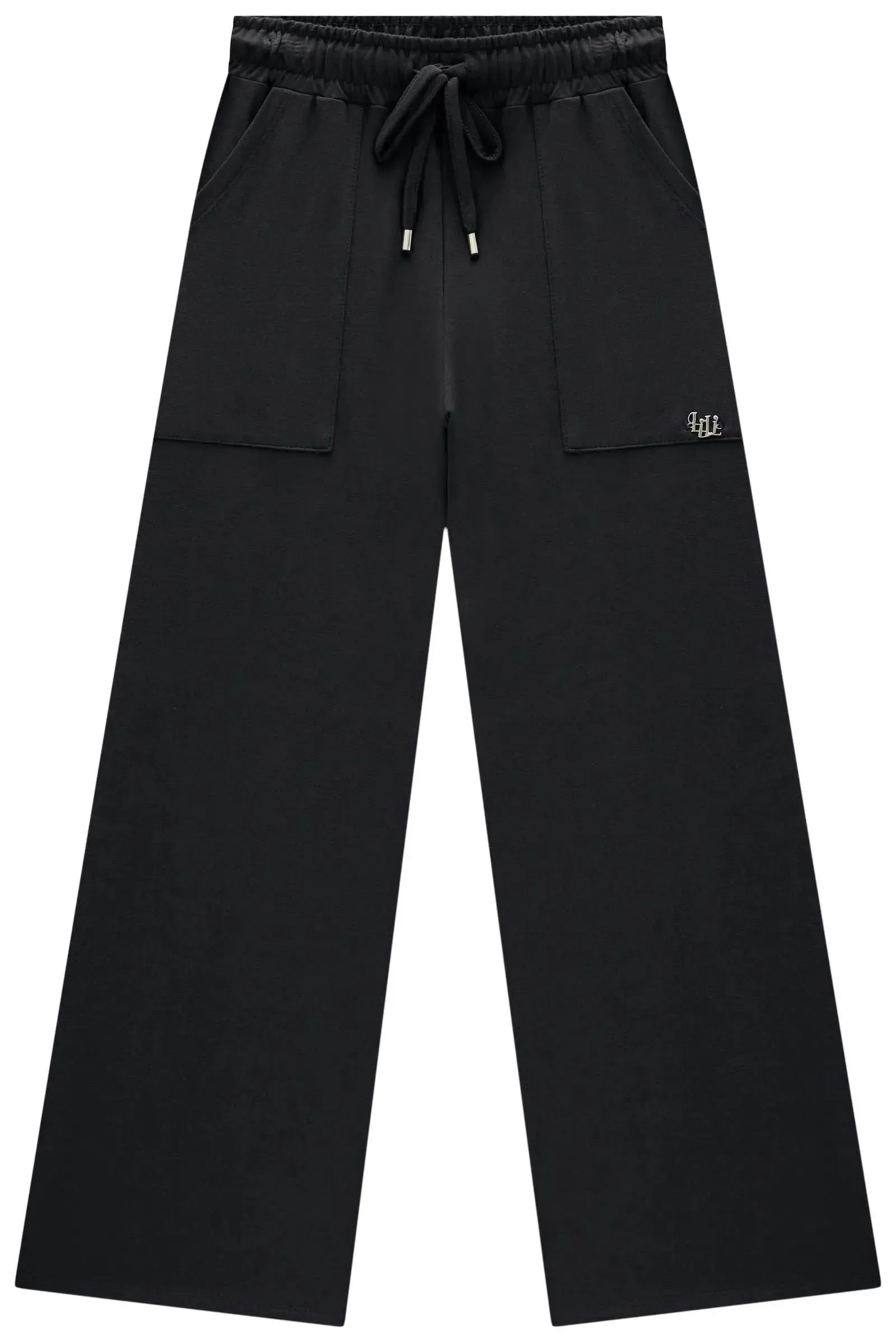 Calça Wide Leg em Molevisco 90399 Lilimoon Teen Menina