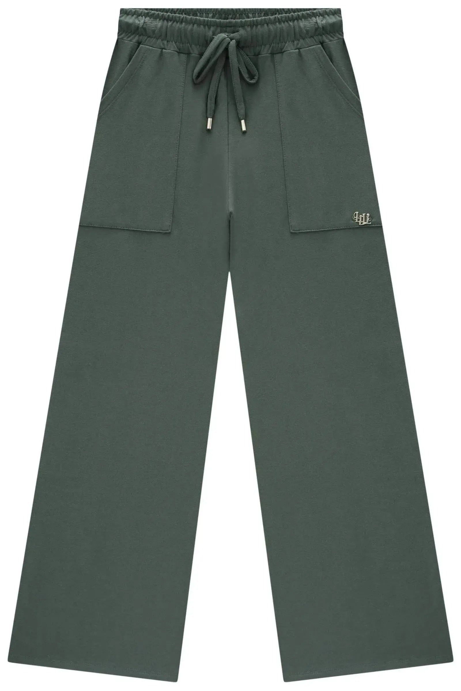 Calça Wide Leg em Molevisco 90399 Lilimoon Teen Menina