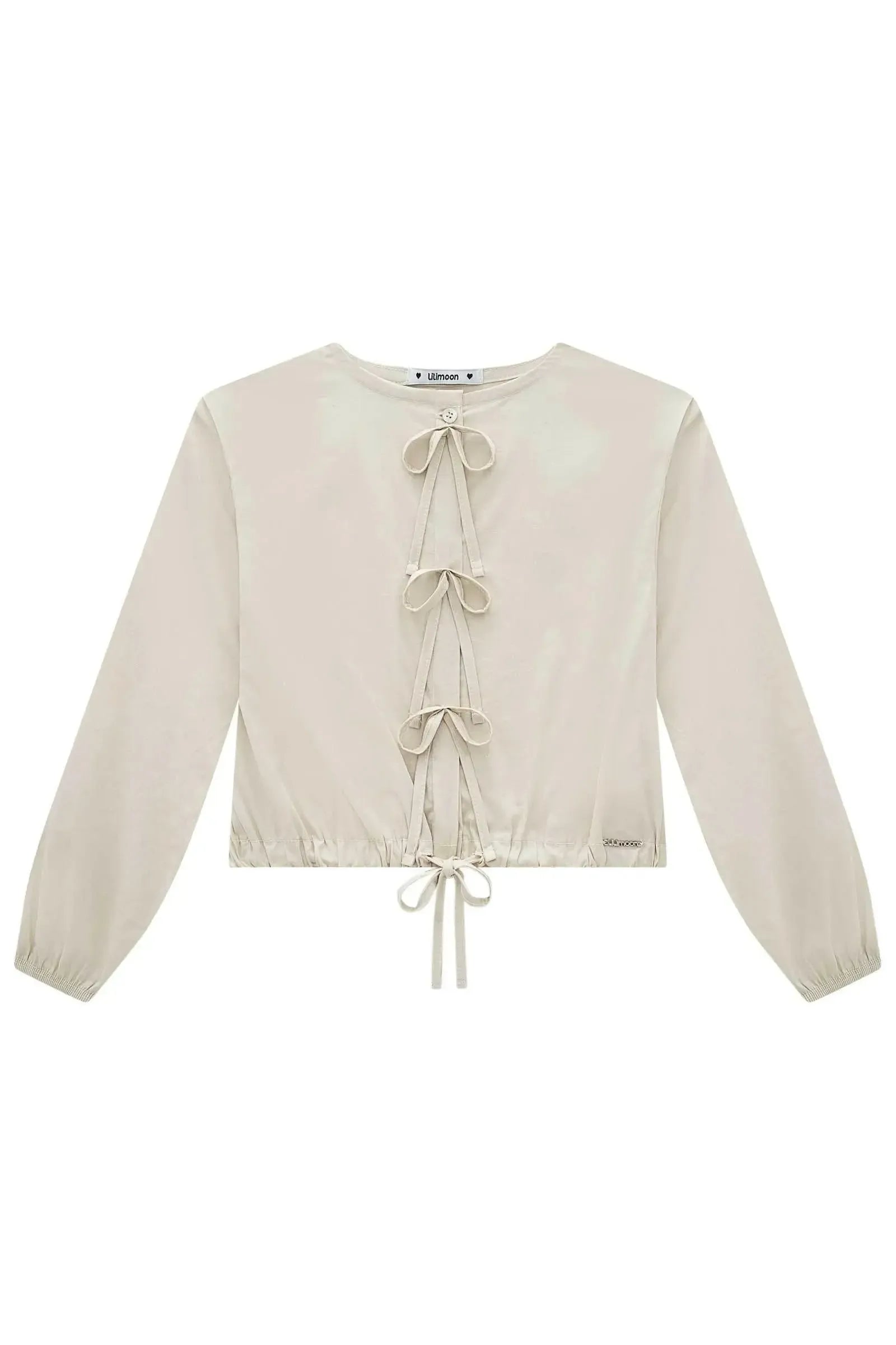 Camisa Boxy em Tricoline Mônaco com Elastano 89150 Lilimoon Teen Menina