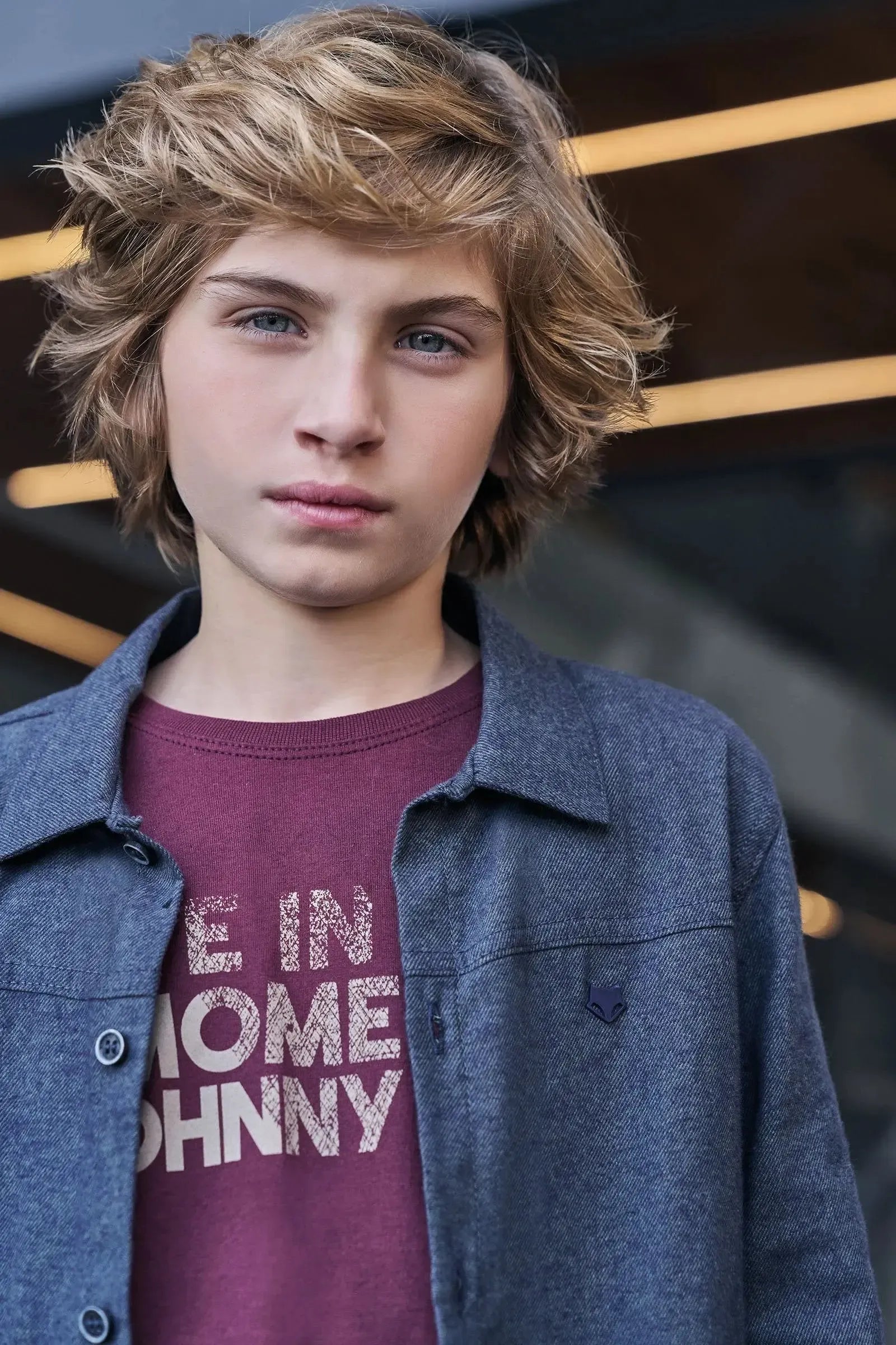 Camisa em Flanela Melange 91783 Johnny Fox Teen Menino