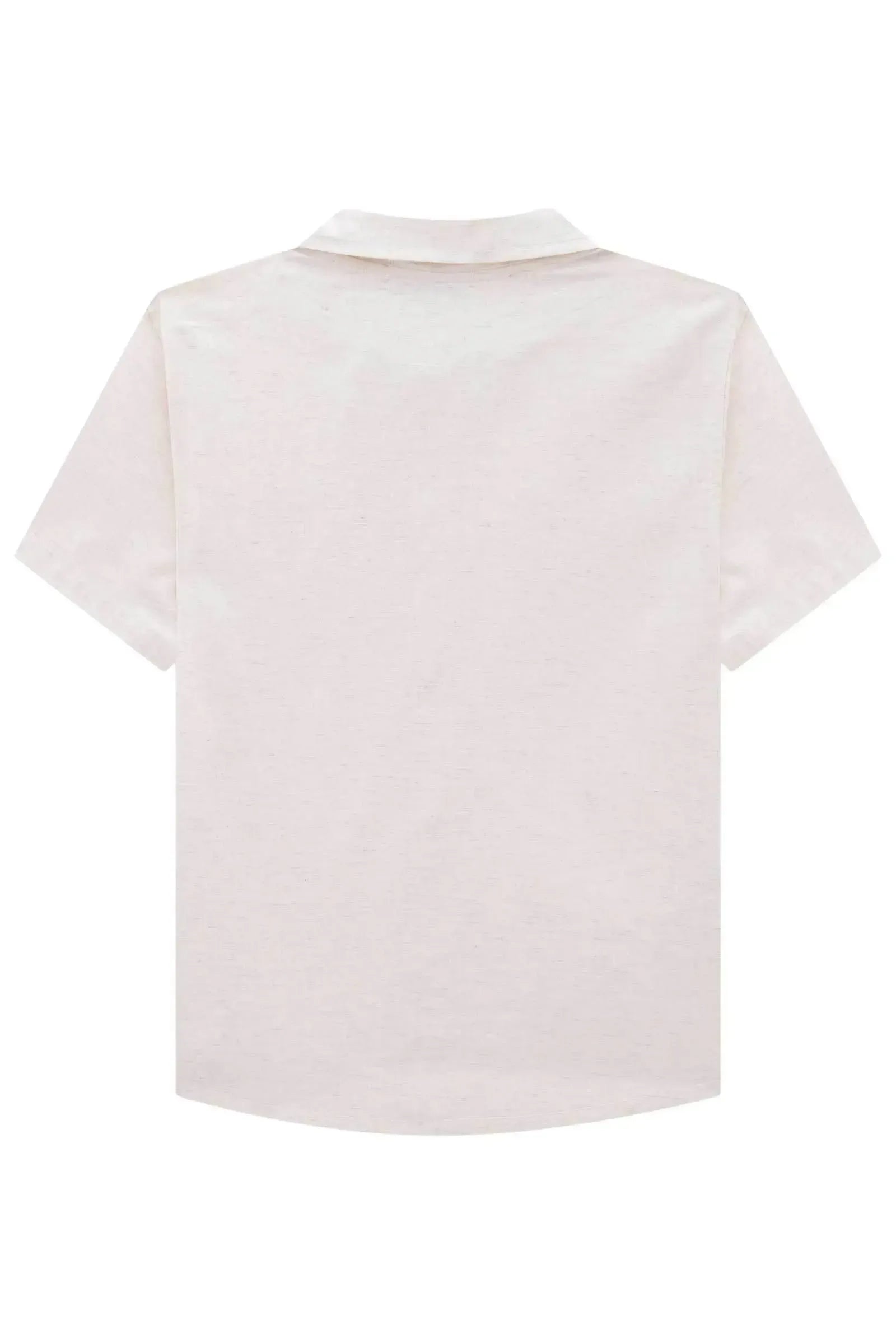 Camisa em Linho Deluxe 83344 LucBoo Infantil Menino