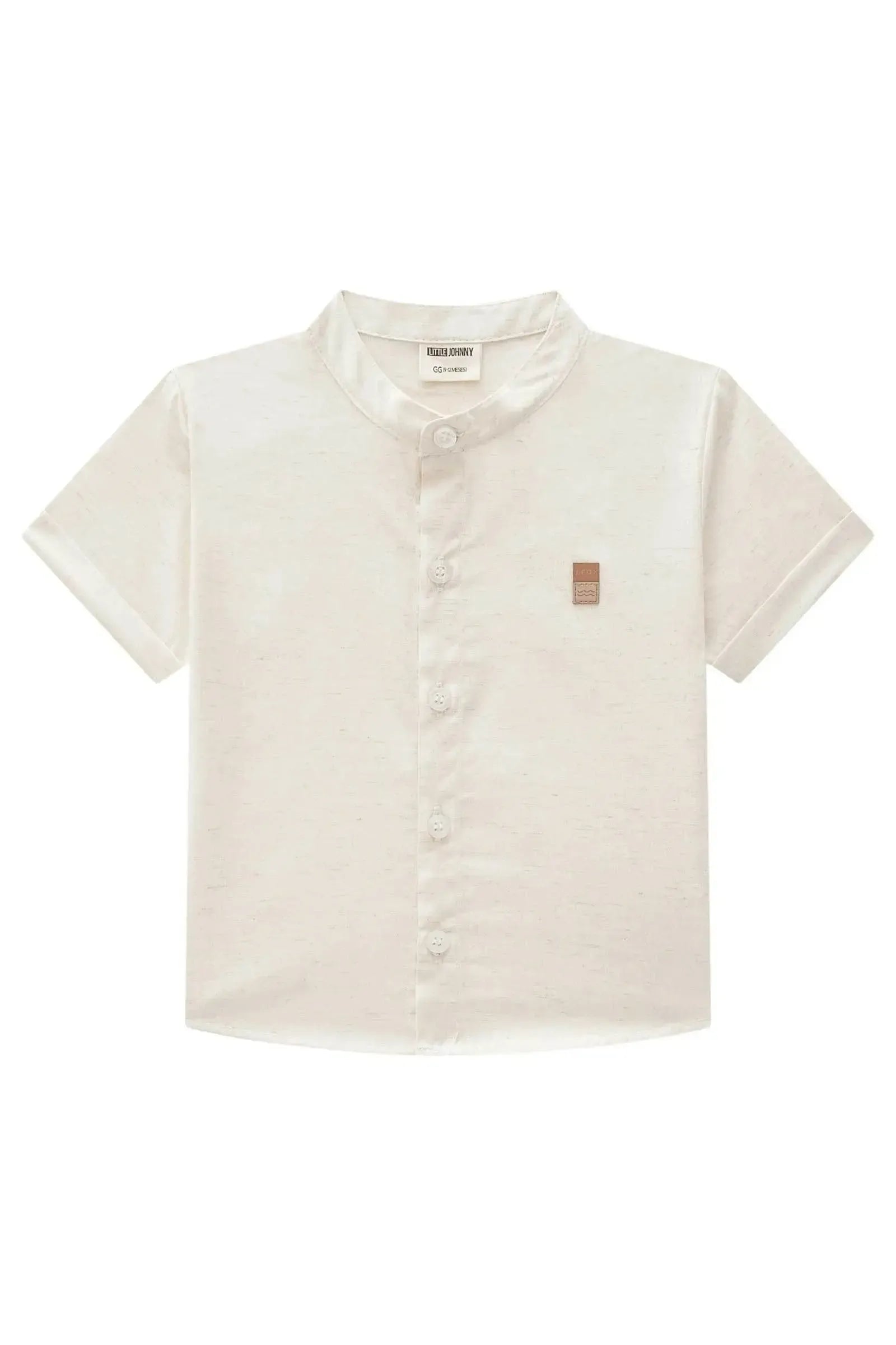 Camisa em Linho Deluxe 84270 Johnny Fox Bebê Menino