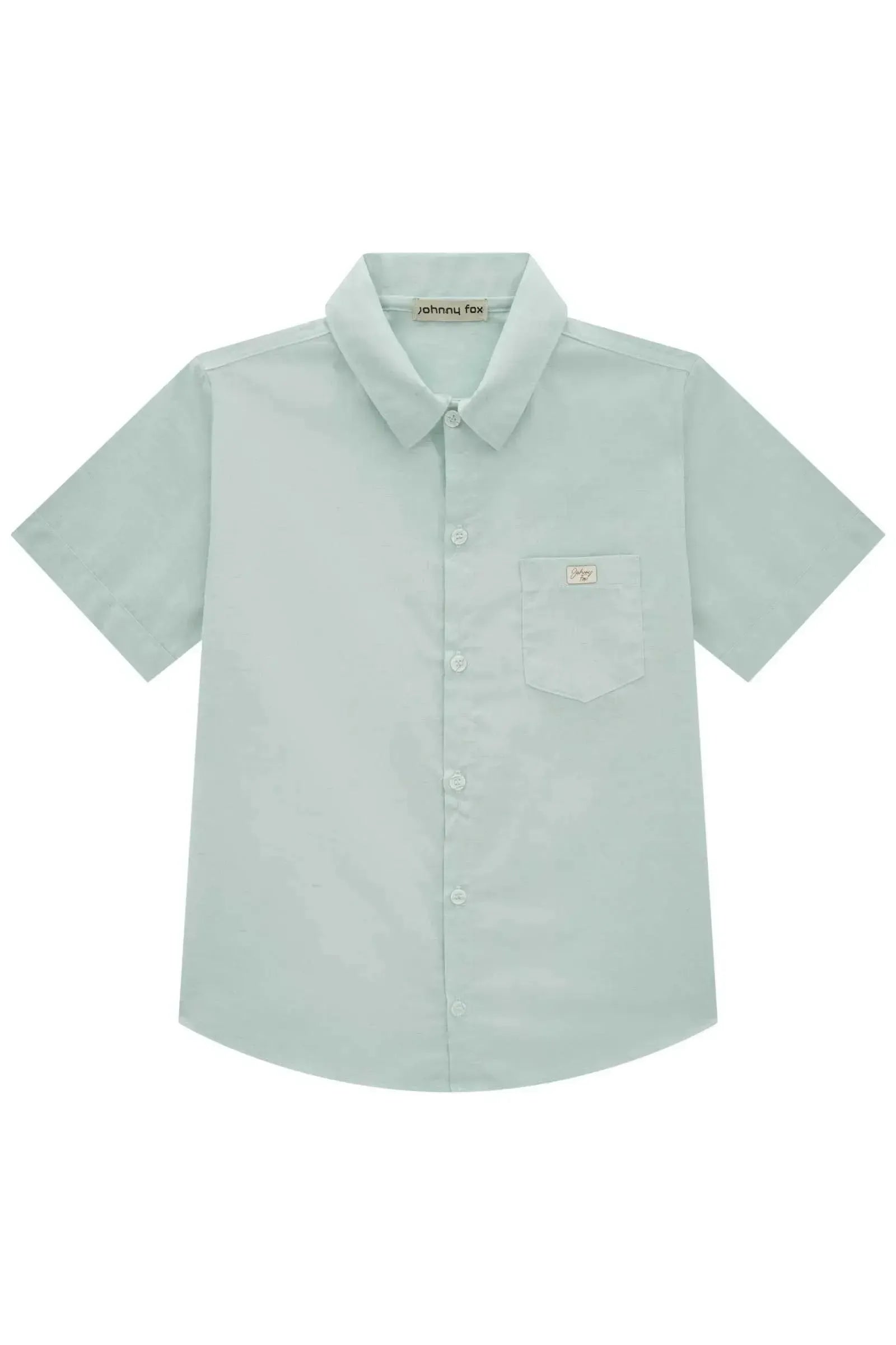 Camisa em Linho Deluxe 86845 Johnny Fox Teen Menino