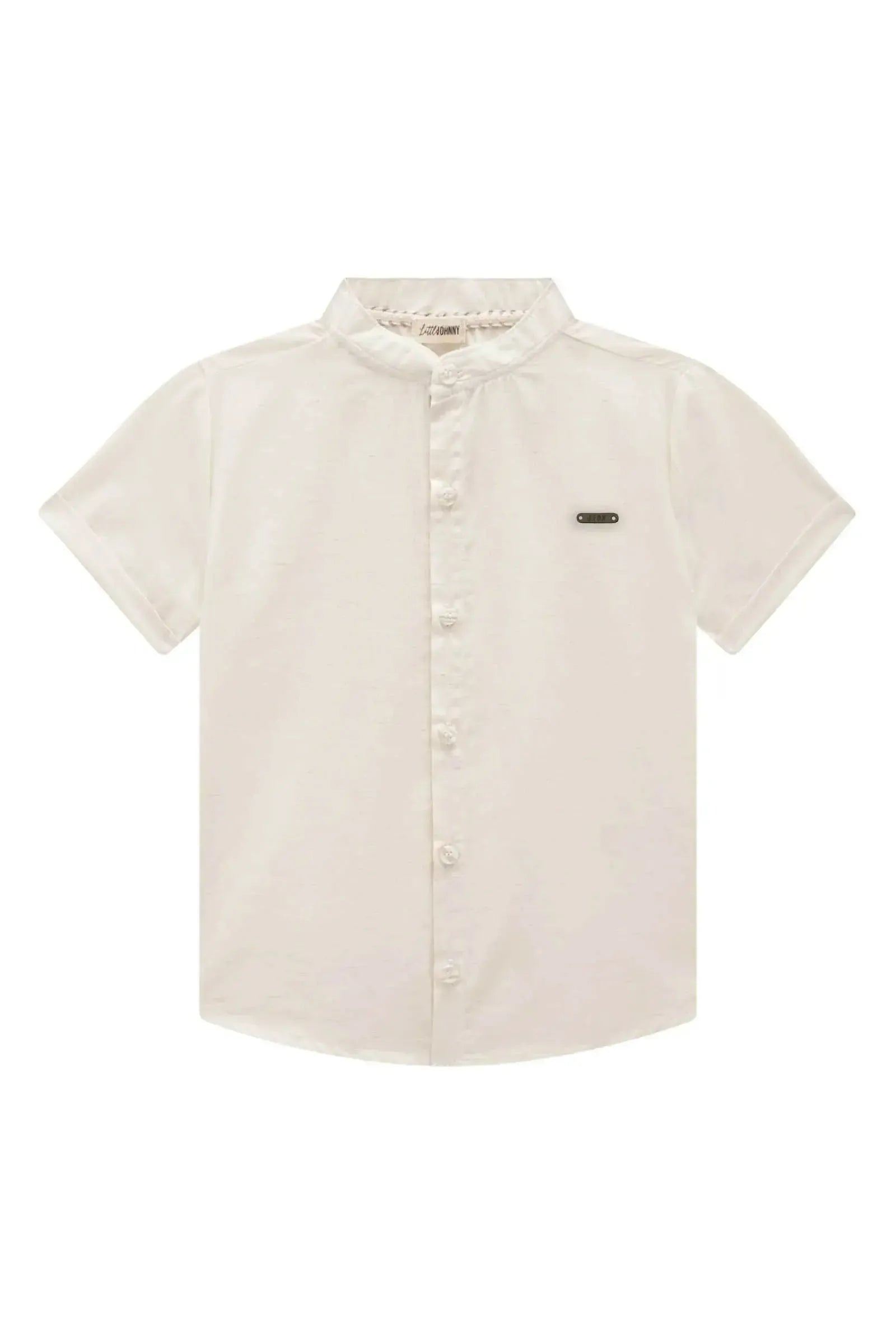 Camisa em Linho Deluxe 94831 Johnny Fox Teen Menino